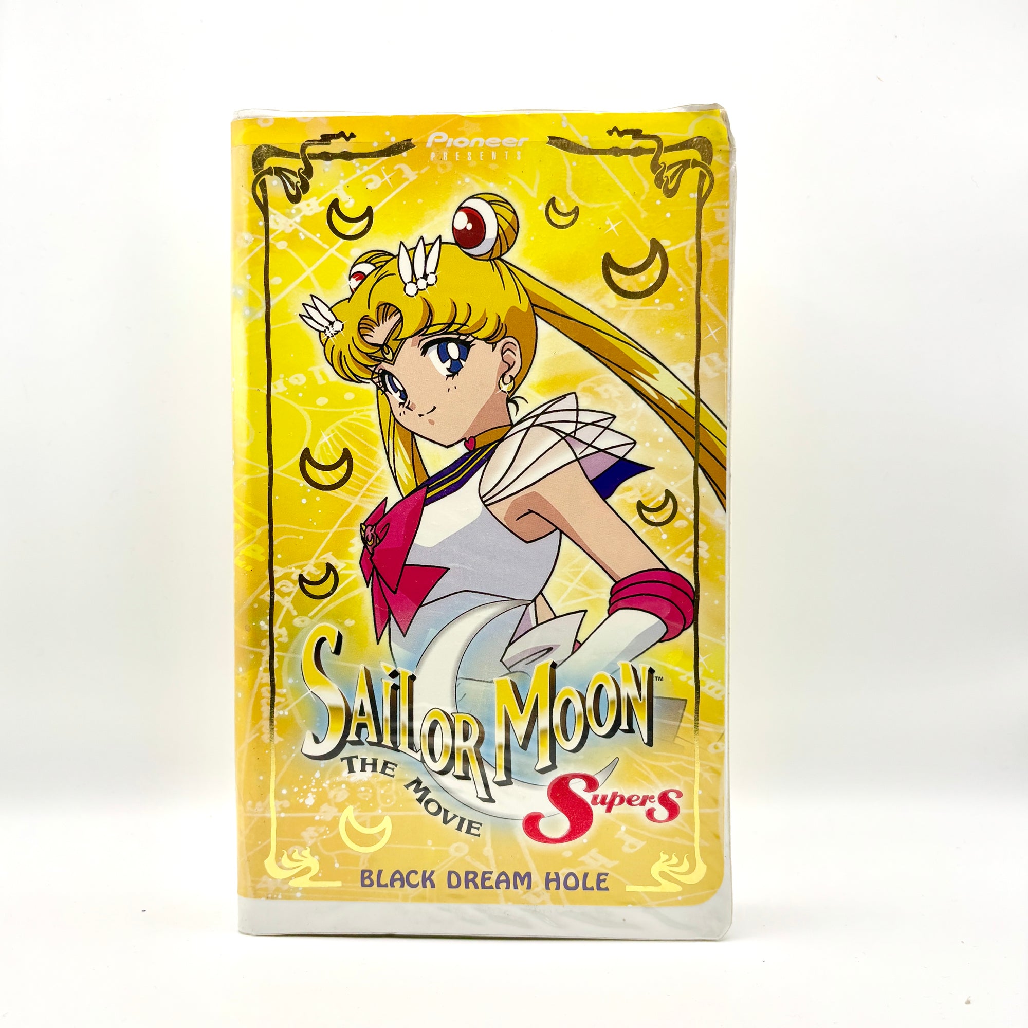 Sailor Moon Super S The Movie Black Dream Hole VHS Tape