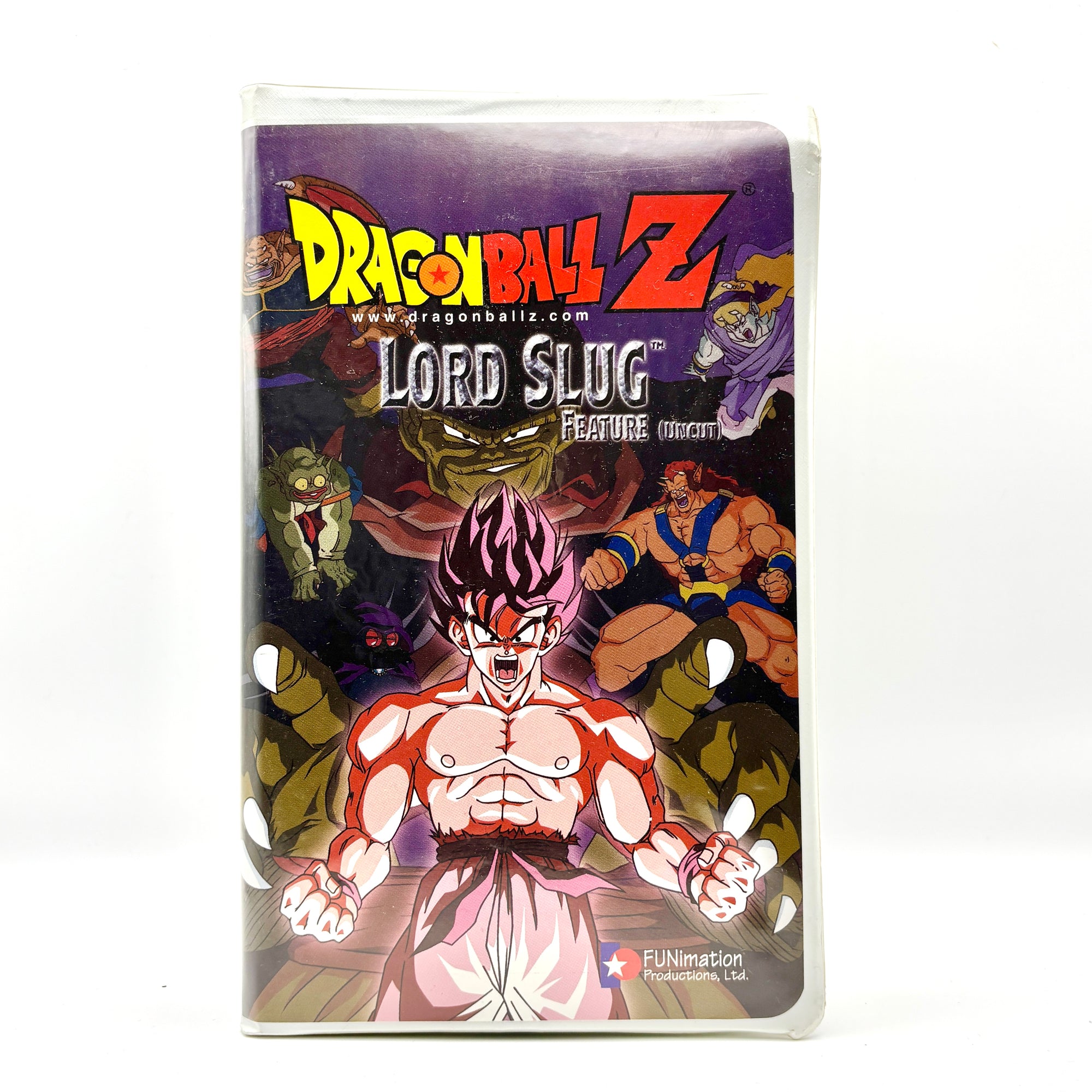 Dragon Ball Z Lord Slug Uncut VHS Tape