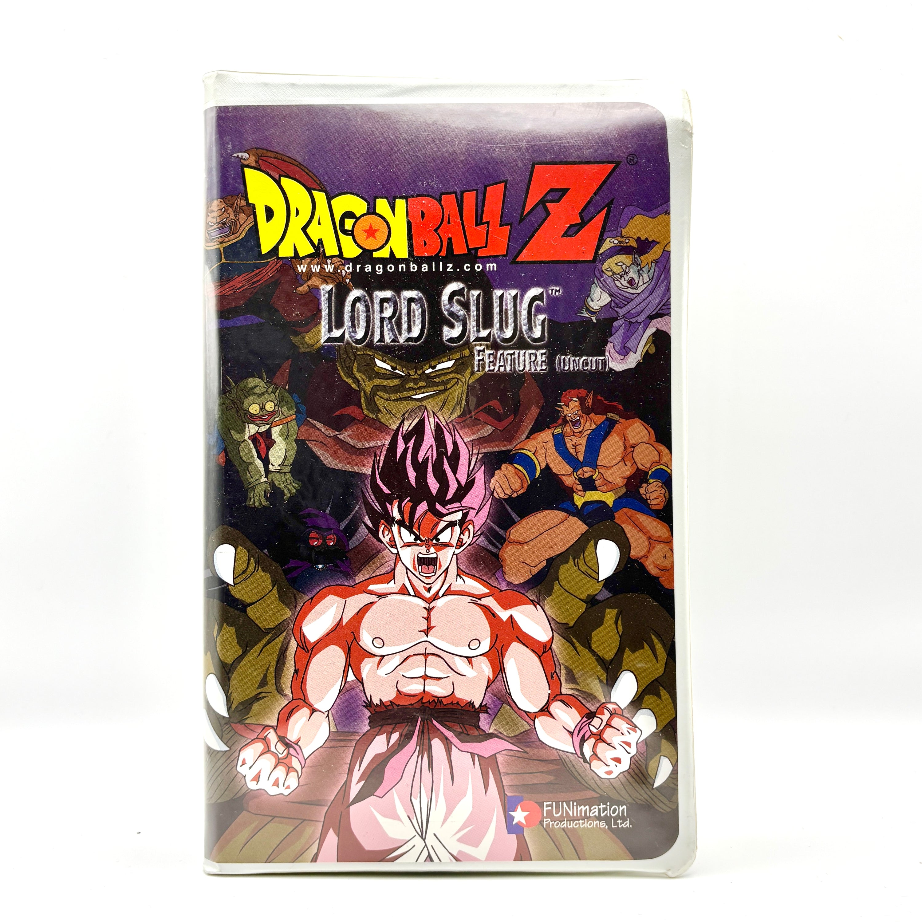 Dragon Ball Z Lord Slug Uncut VHS Tape