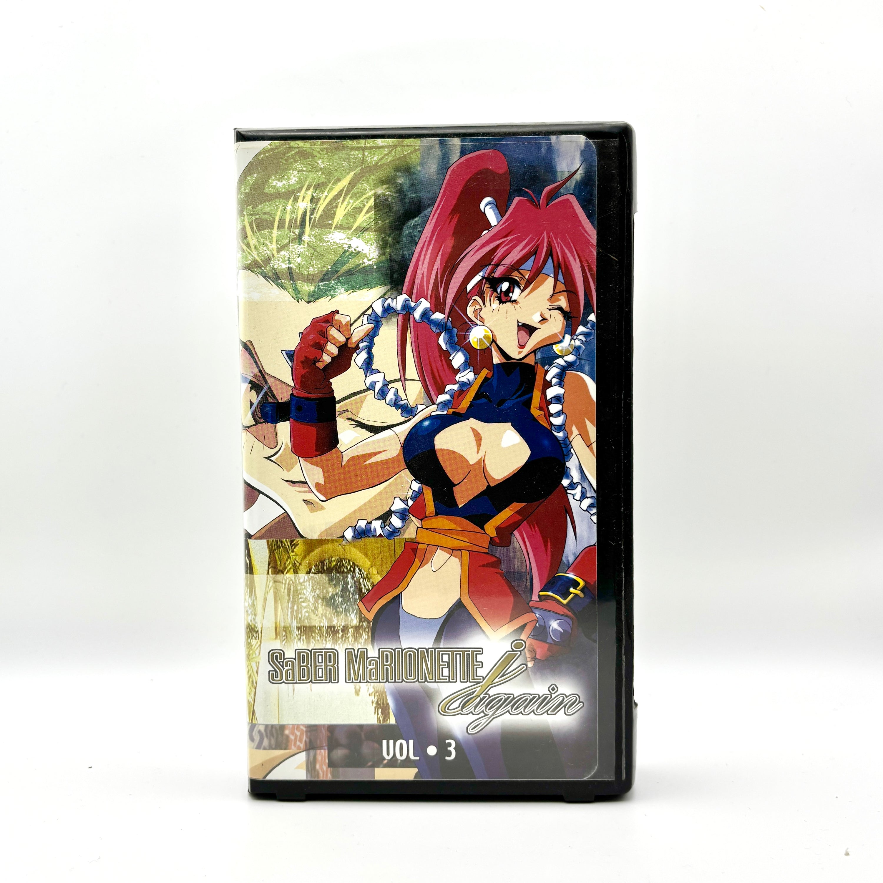 Saber Marionette J Vol. 3 VHS Tape