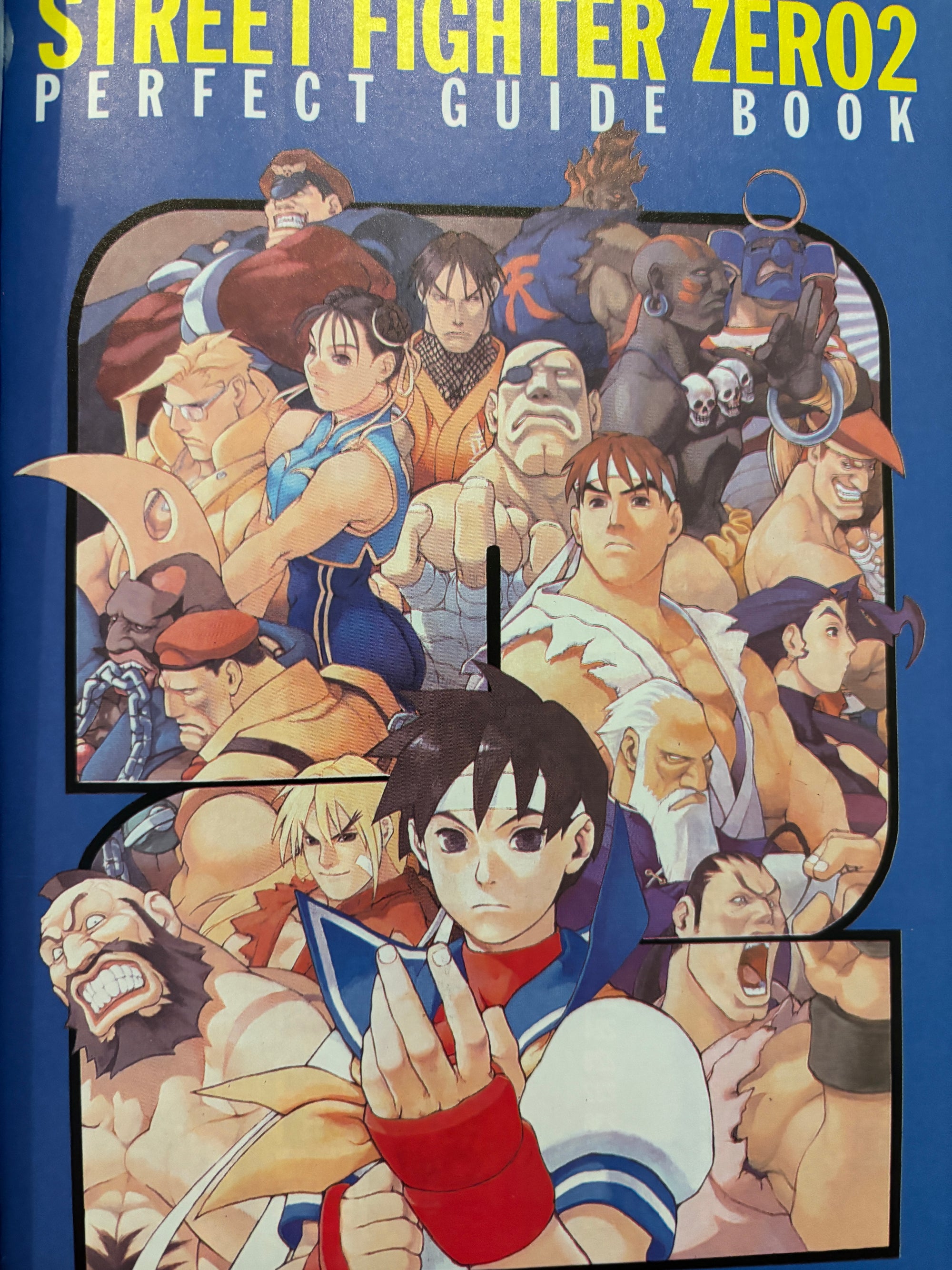Street fighter Zero 2 Perfect Guide Book