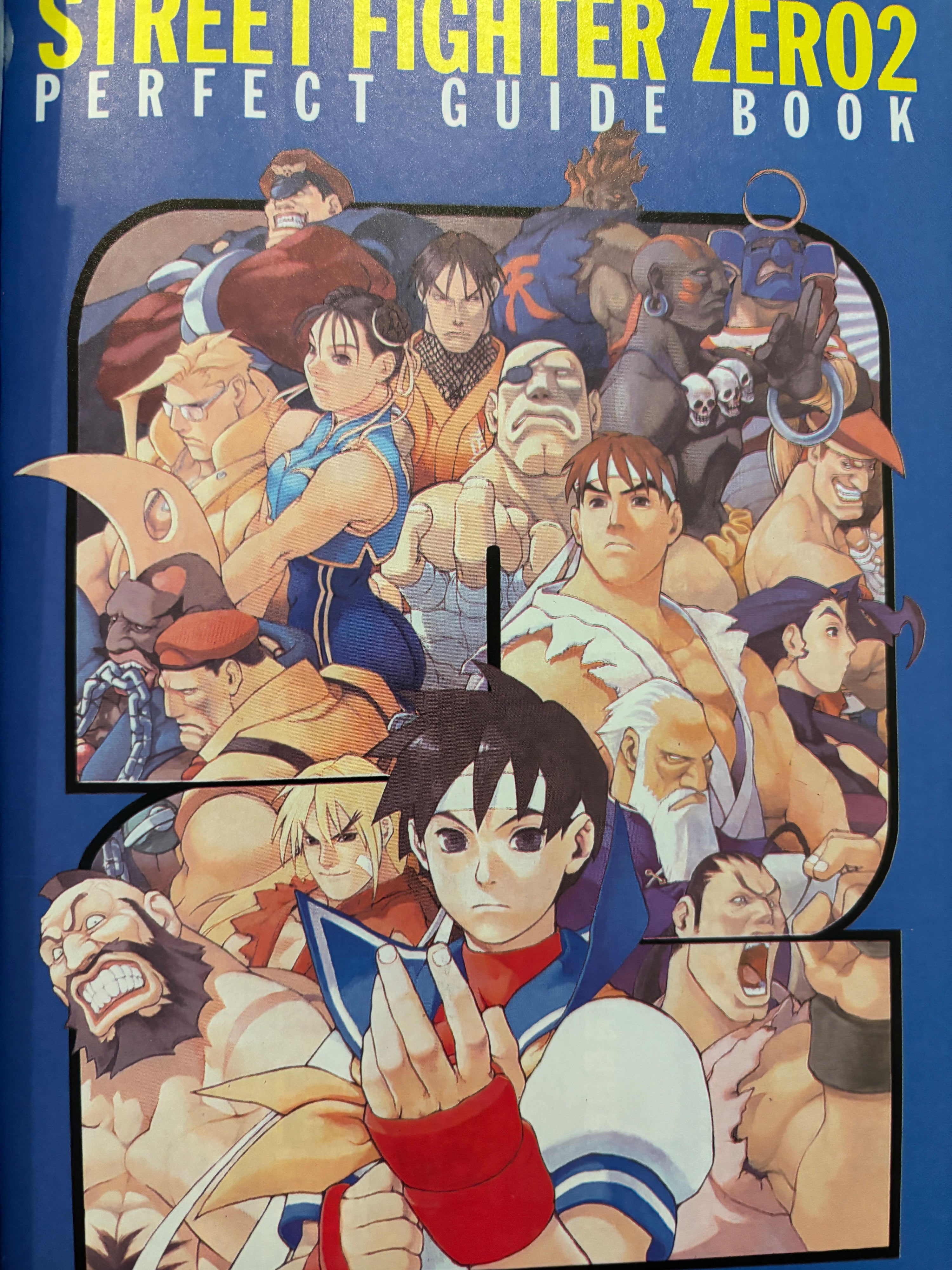 Street fighter Zero 2 Perfect Guide Book