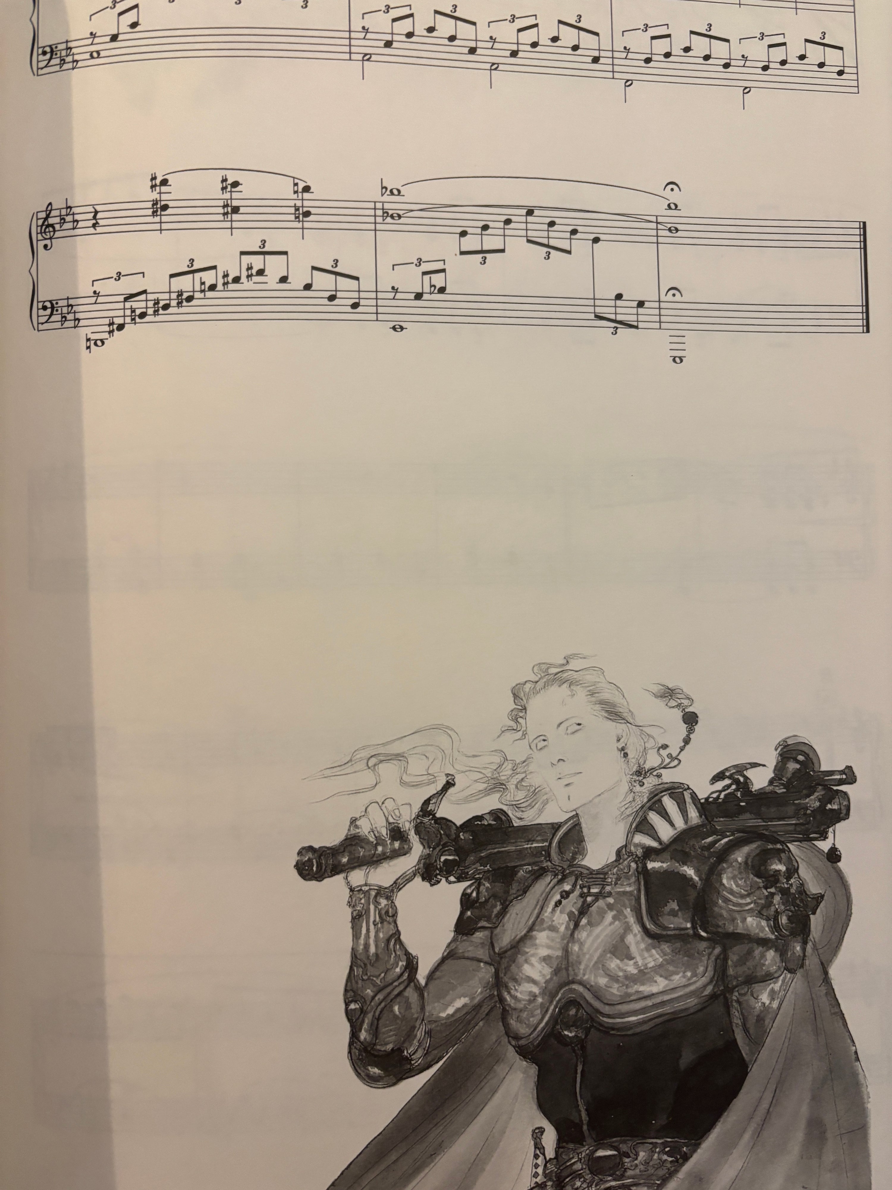 Final Fantasy VI Piano Collections Score Book W/ CD