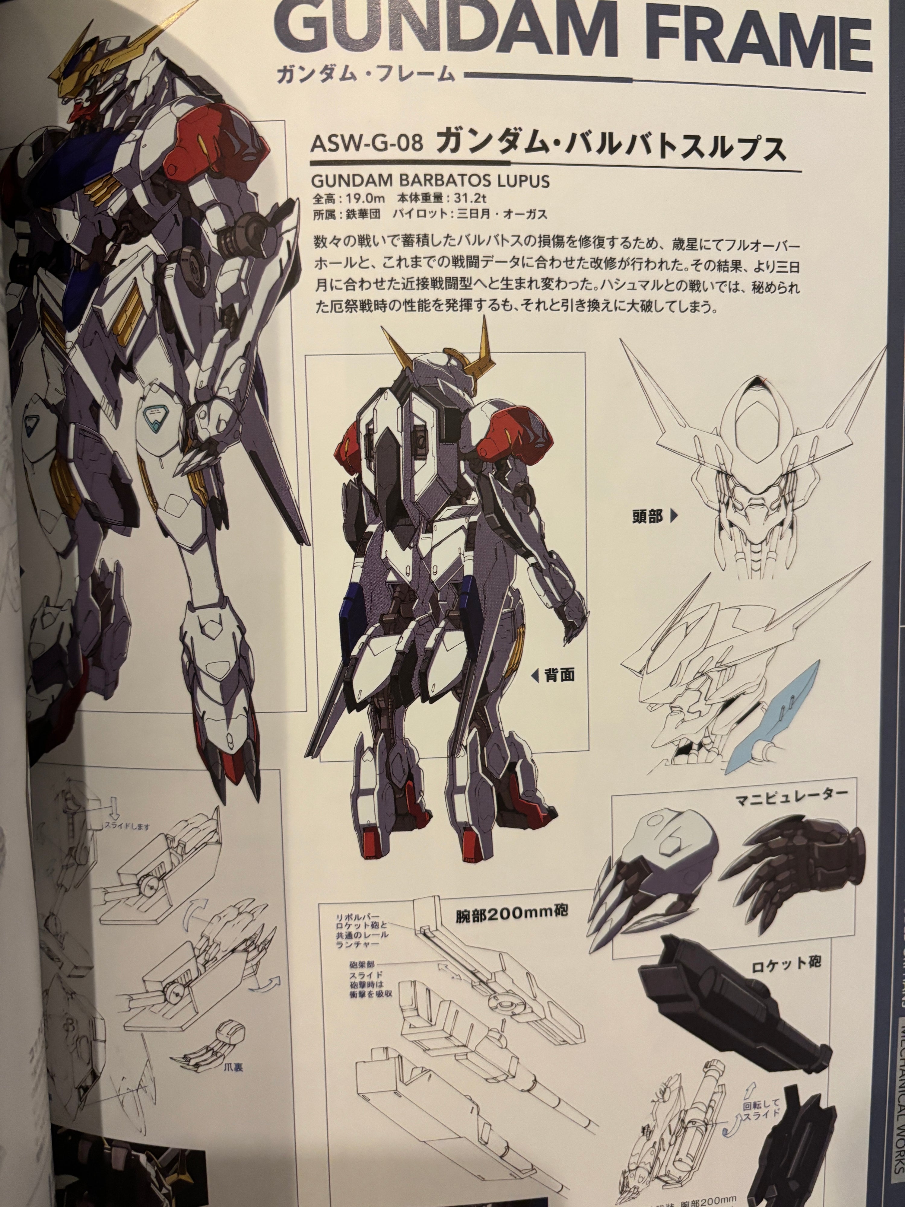 Mobile Gundam Iron-Blooded Orphans Mechanical Works