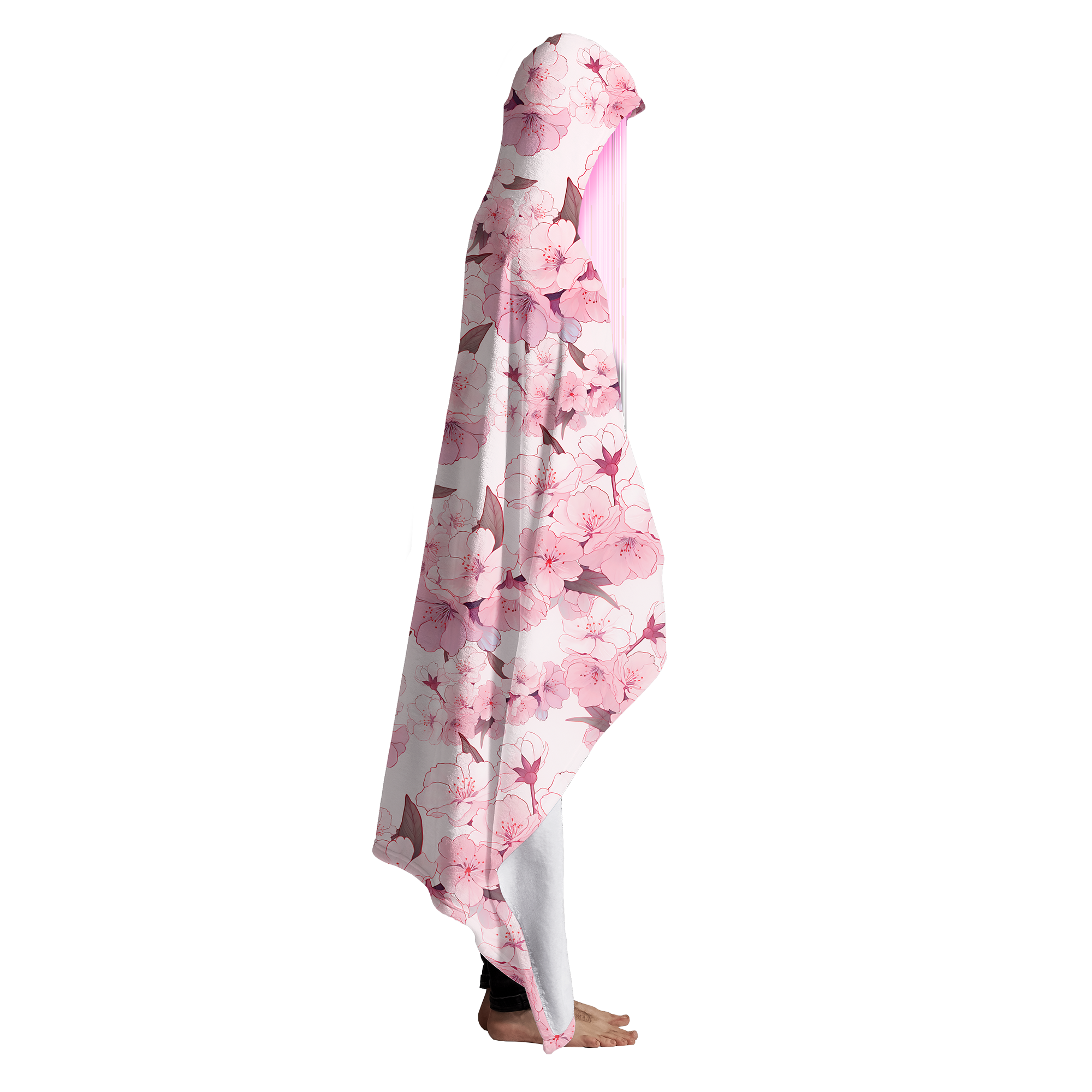 In Bloom Hooded Blanket
