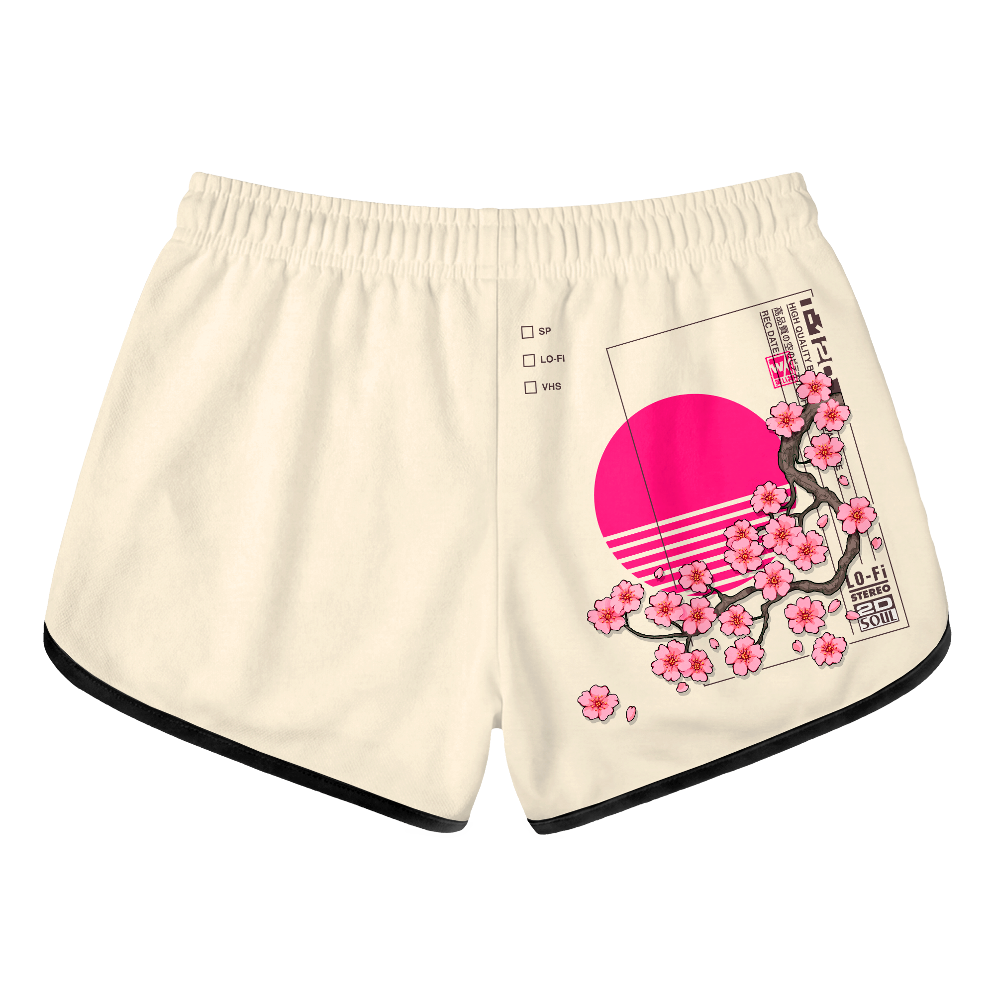 In Perspective Retro Shorts