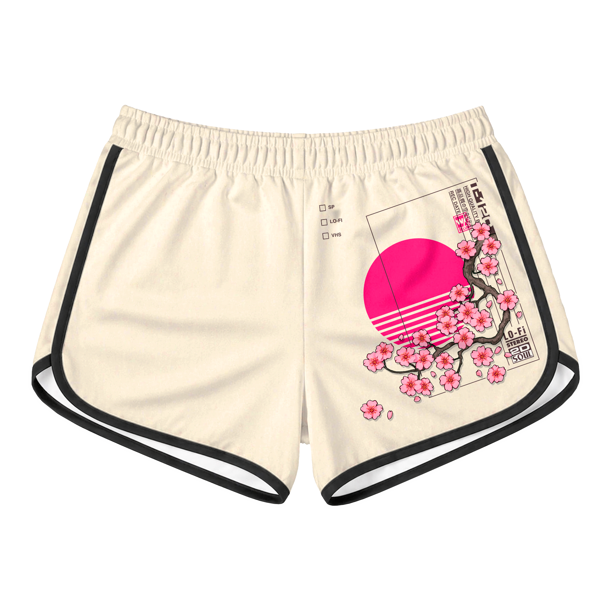 In Perspective Retro Shorts