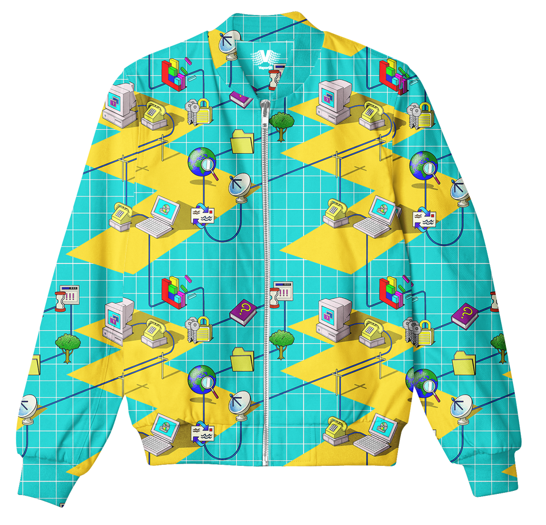 Internet Connection Bomber Jacket