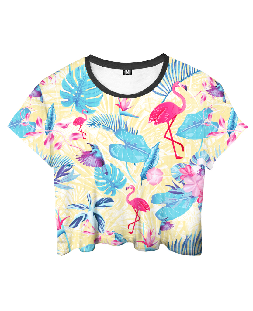 Island Life Crop Top