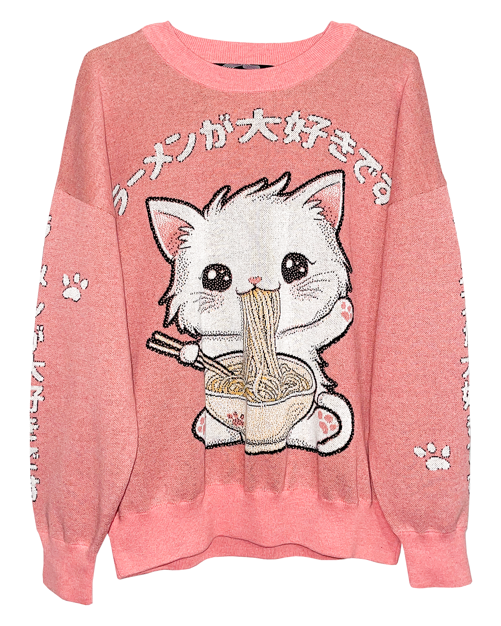 NKNIT ♡pattern pullover sweat NKNIT pattern pullover sweat NKNIT ♡pattern pullover sweat NKNIT pattern pullover sweat