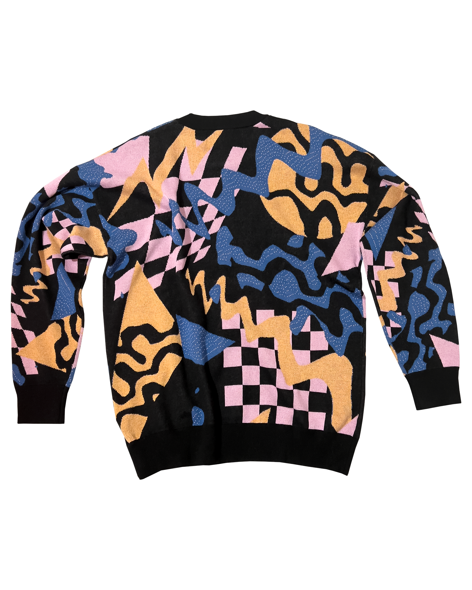 Into The Abstract Knit Sweatshirt