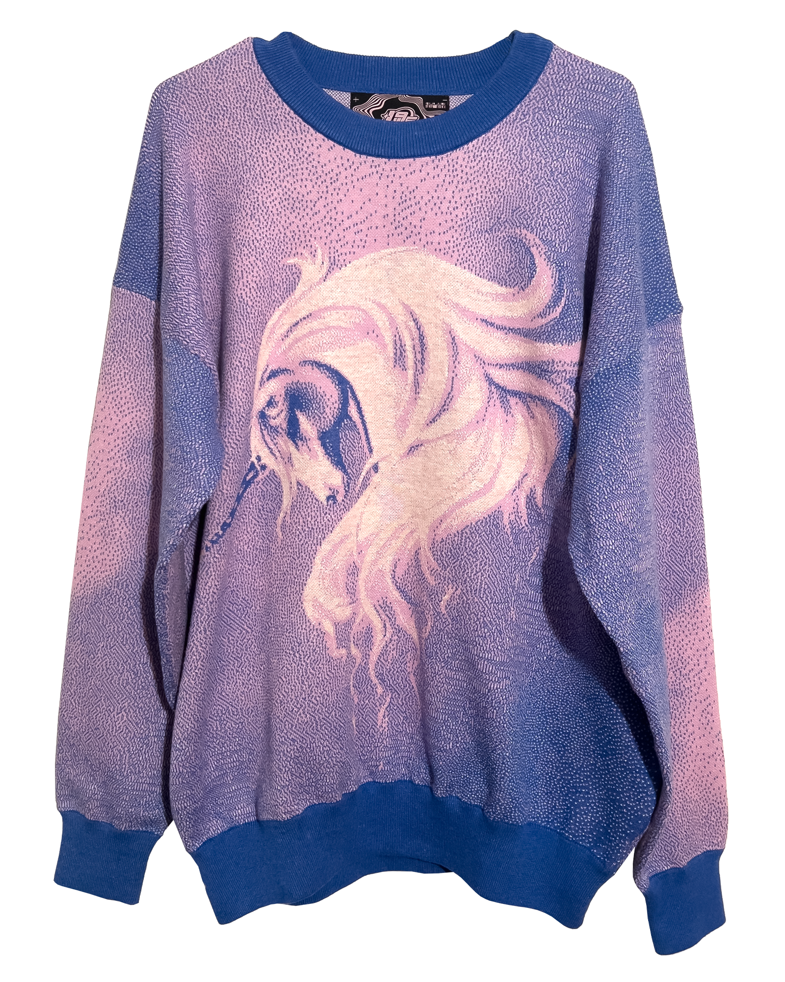 Lavender Mist Knit Sweatshirt