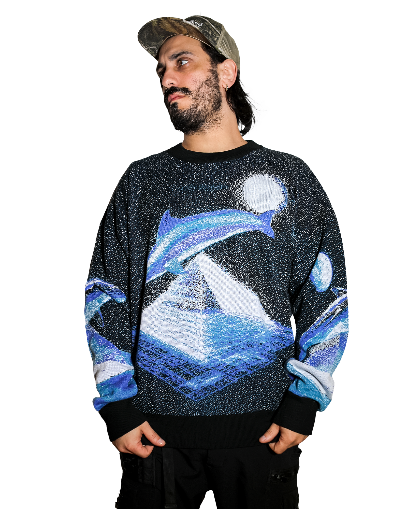 Apex Aesthetic Knit Sweatshirt