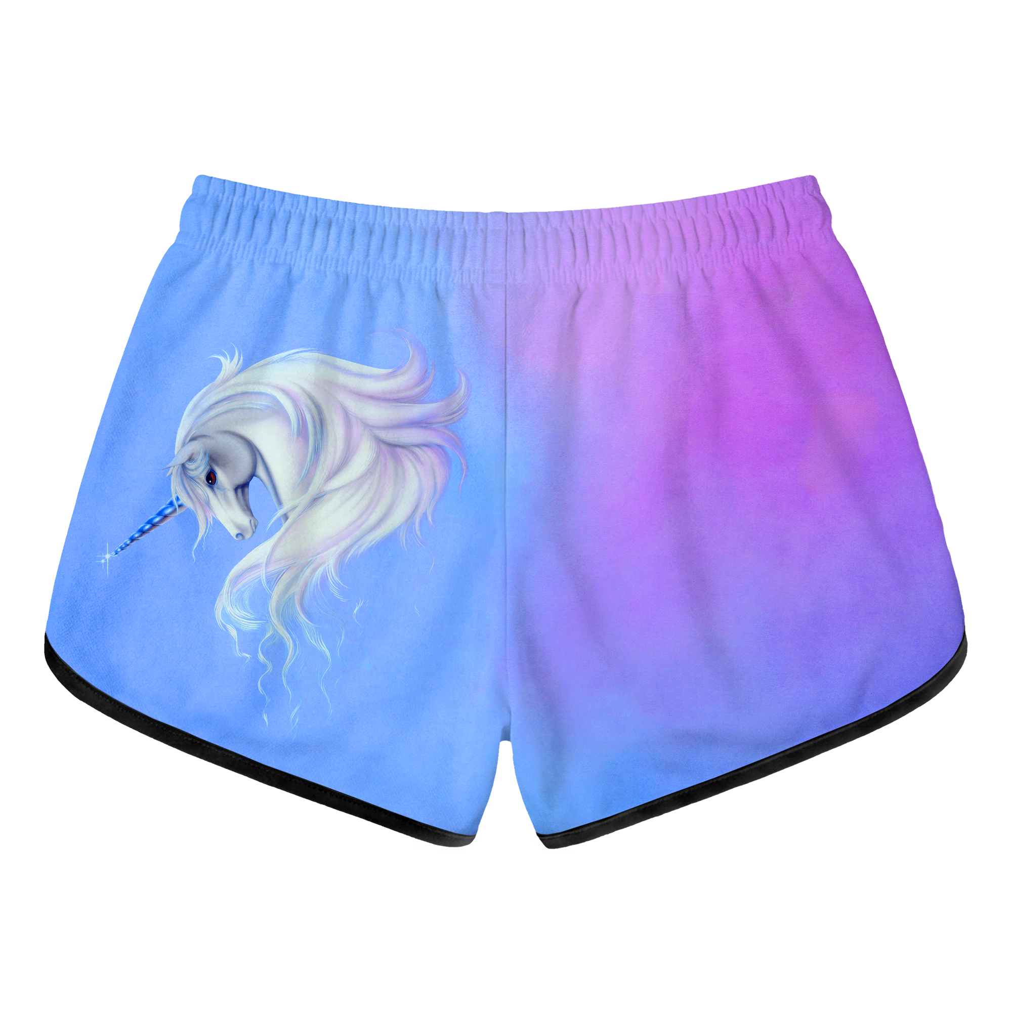 Lavender Mist Retro Shorts