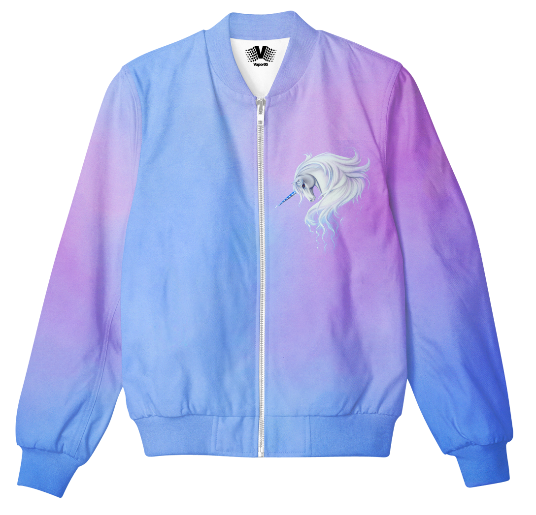 Lavender Mist Bomber Jacket