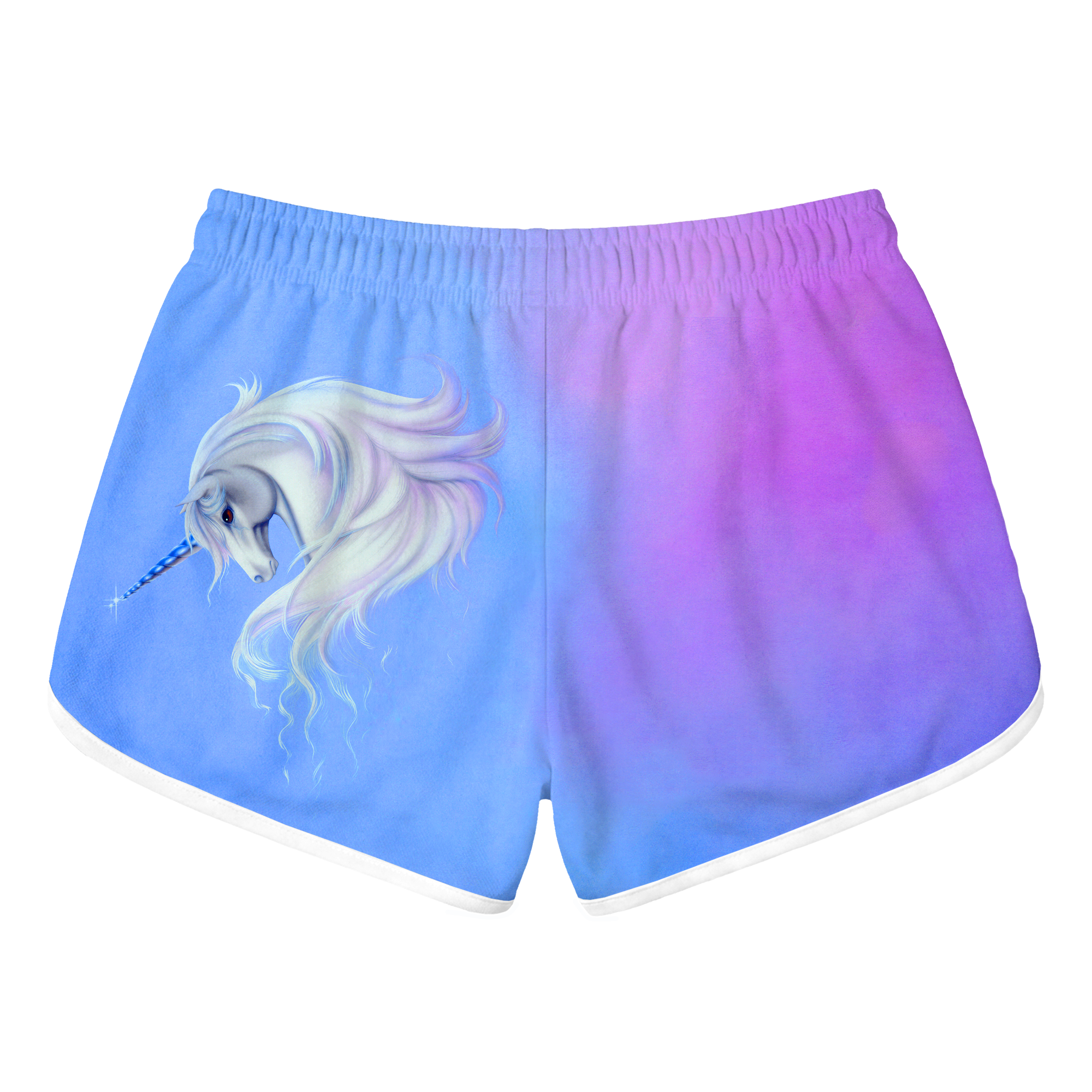 Lavender Mist Retro Shorts