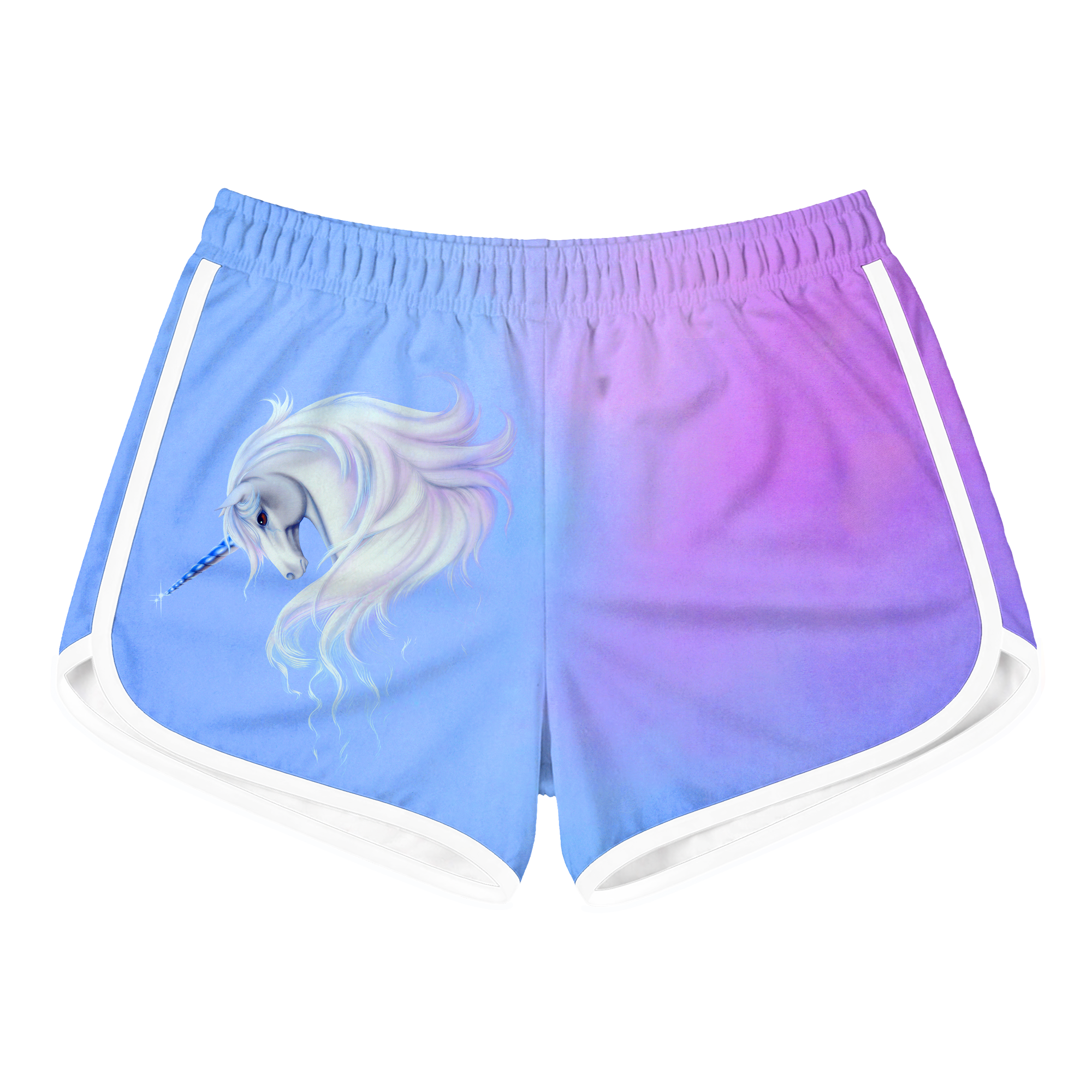 Lavender Mist Retro Shorts