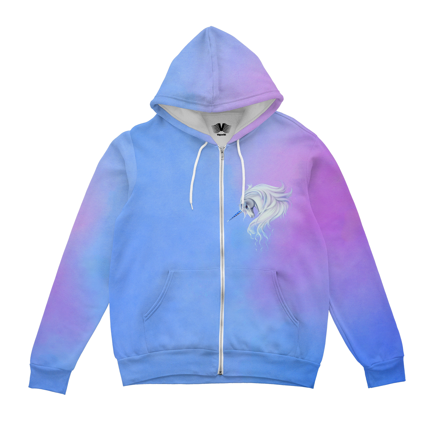 Lavender Mist Zip Up Hoodie