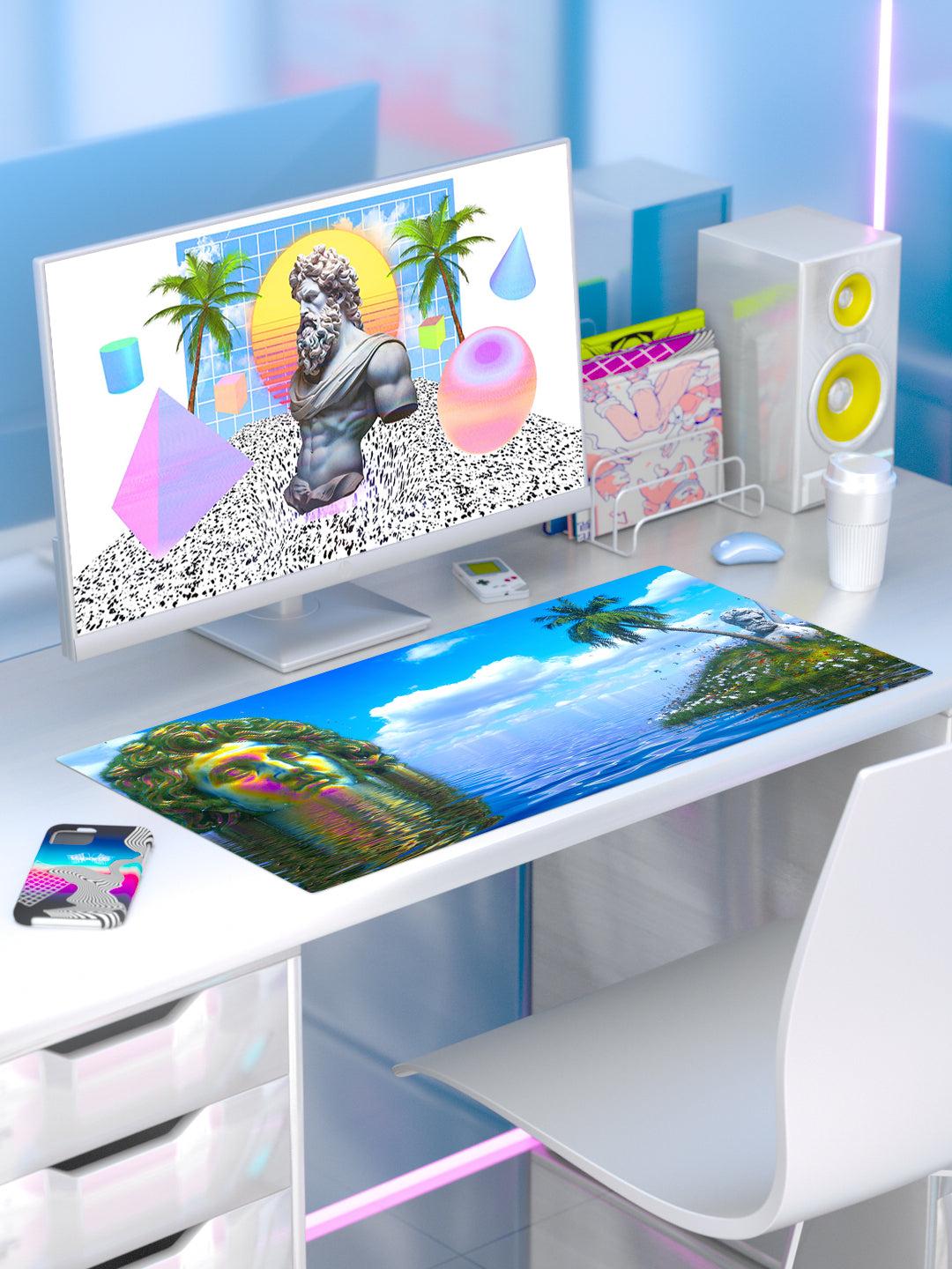 Paradise Found Desk Mat