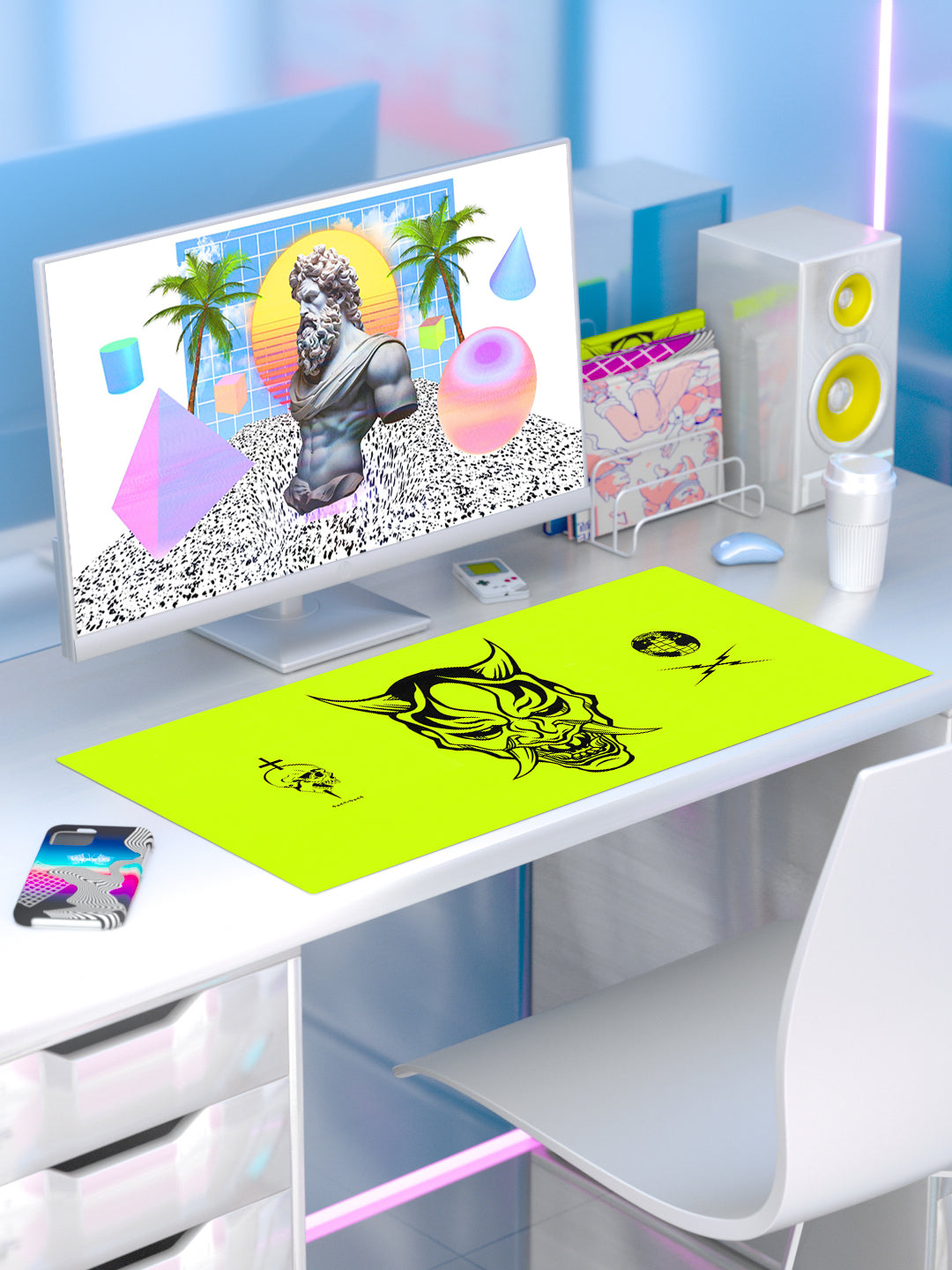 Neon Demon Desk Mat