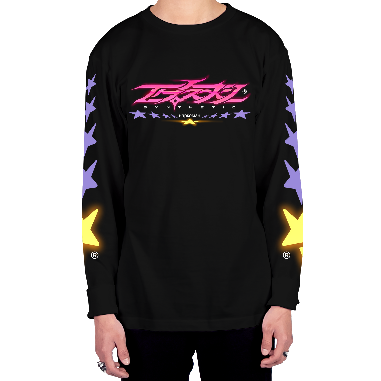 Synthetic Xtasy Long Sleeve Tee