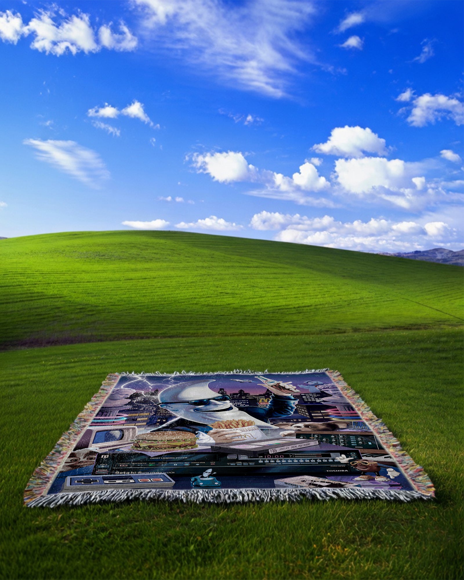 Mac Tonight Woven Blanket