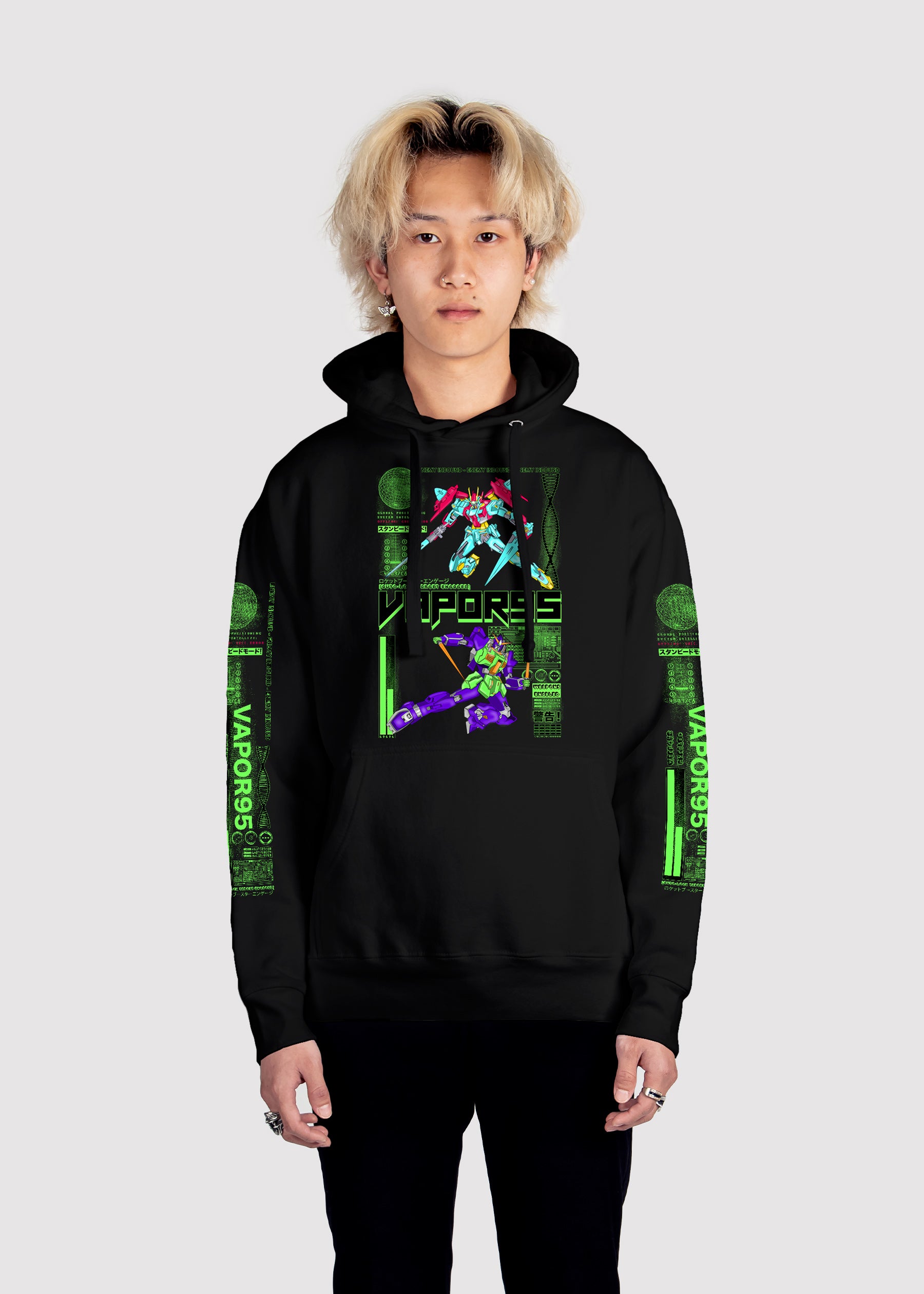 Mech Suit Long Sleeve Hoodie