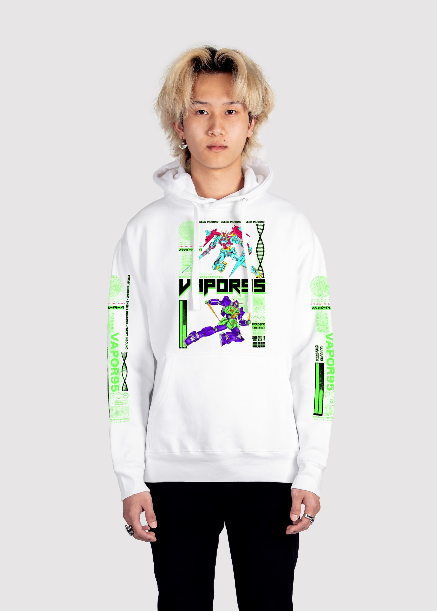 Mech Suit Long Sleeve Hoodie