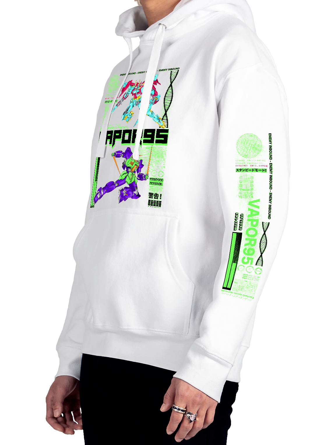 Mech Suit Long Sleeve Hoodie