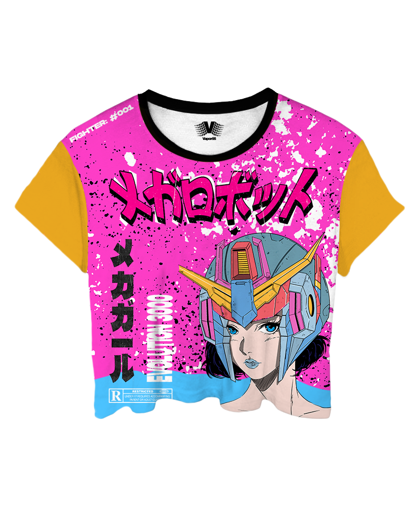 Mecha Supremacy Crop Top