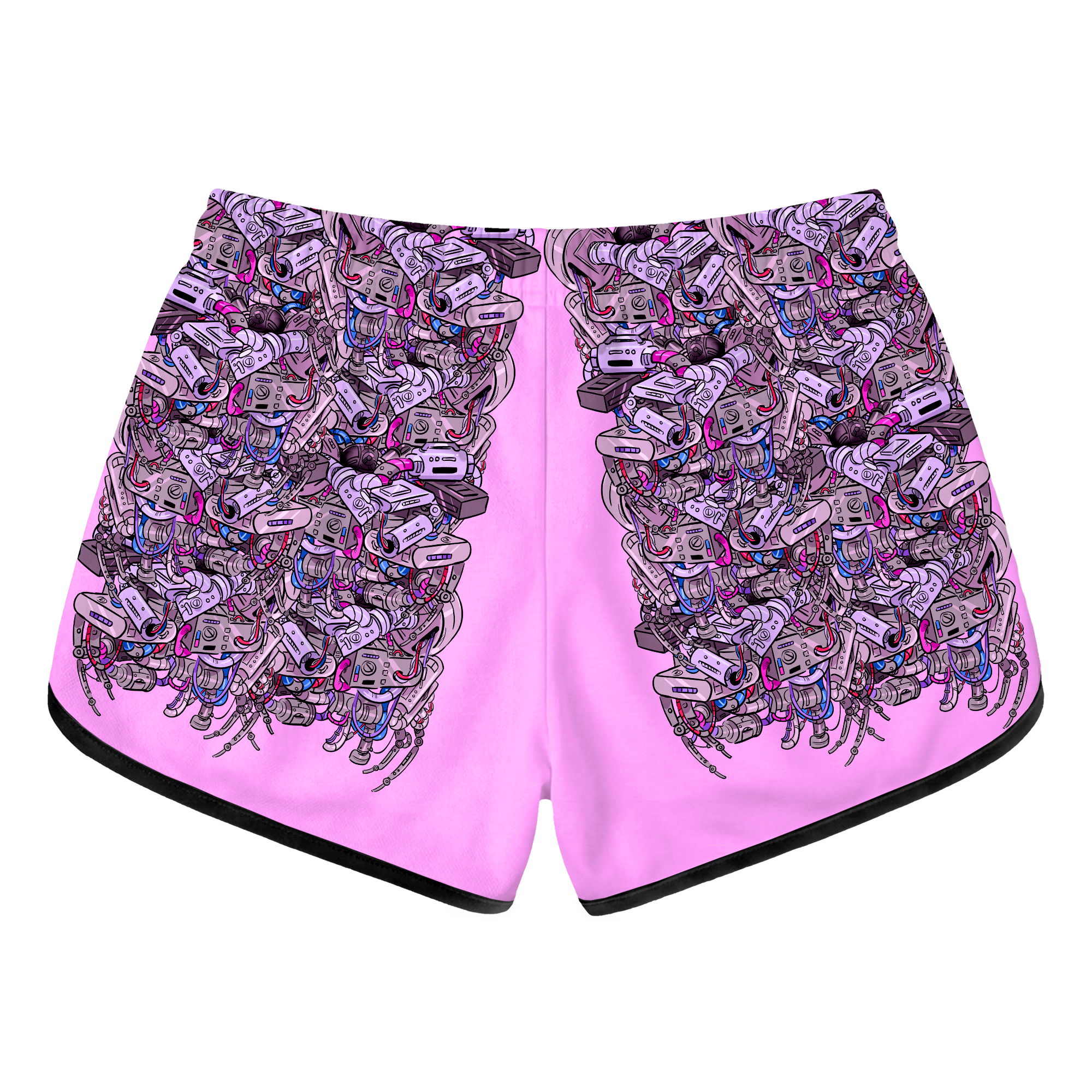 Mecha Nurse Retro Shorts