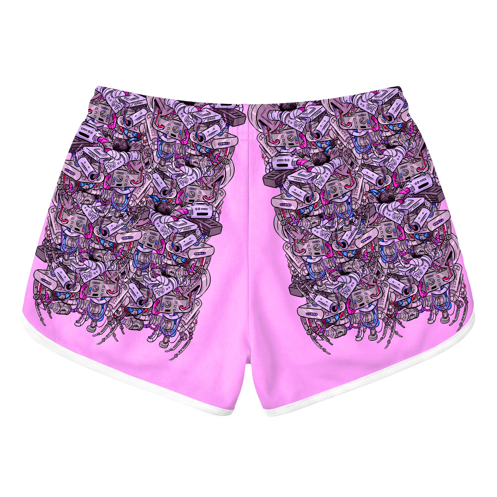 Mecha Nurse Retro Shorts