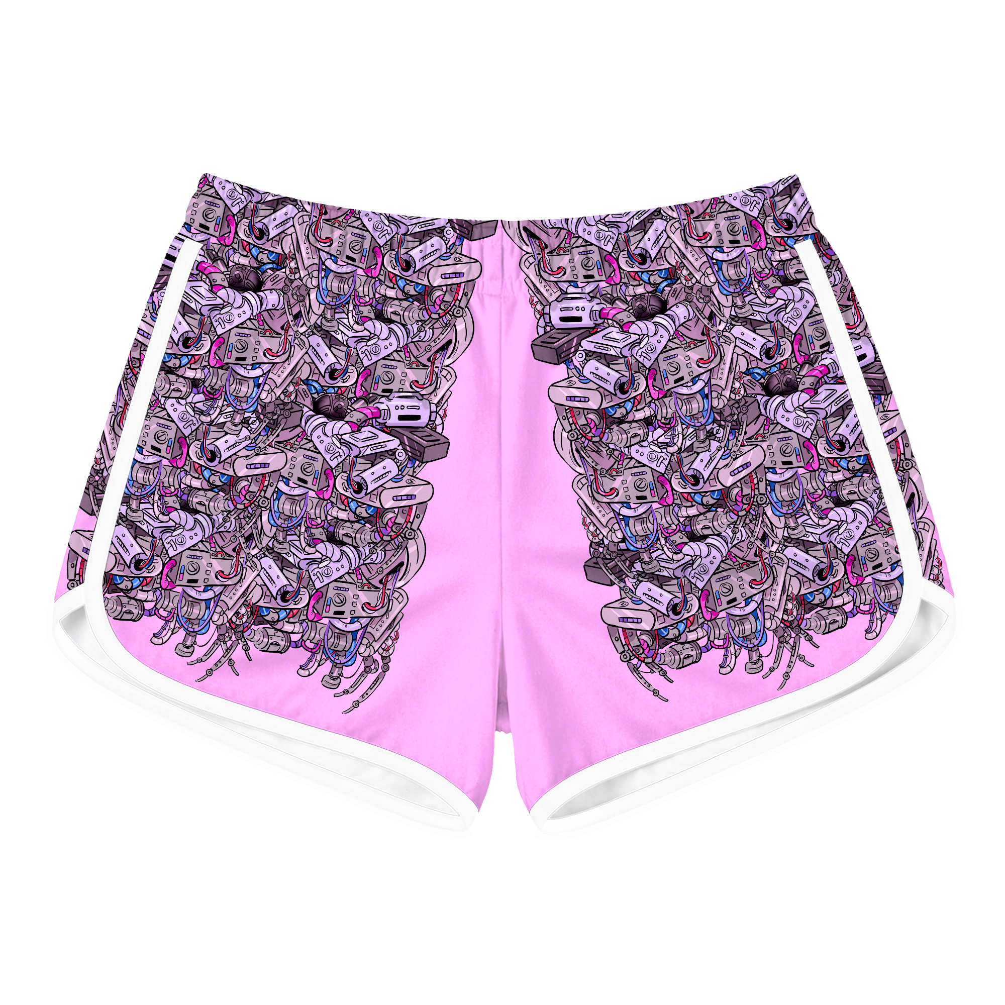 Mecha Nurse Retro Shorts