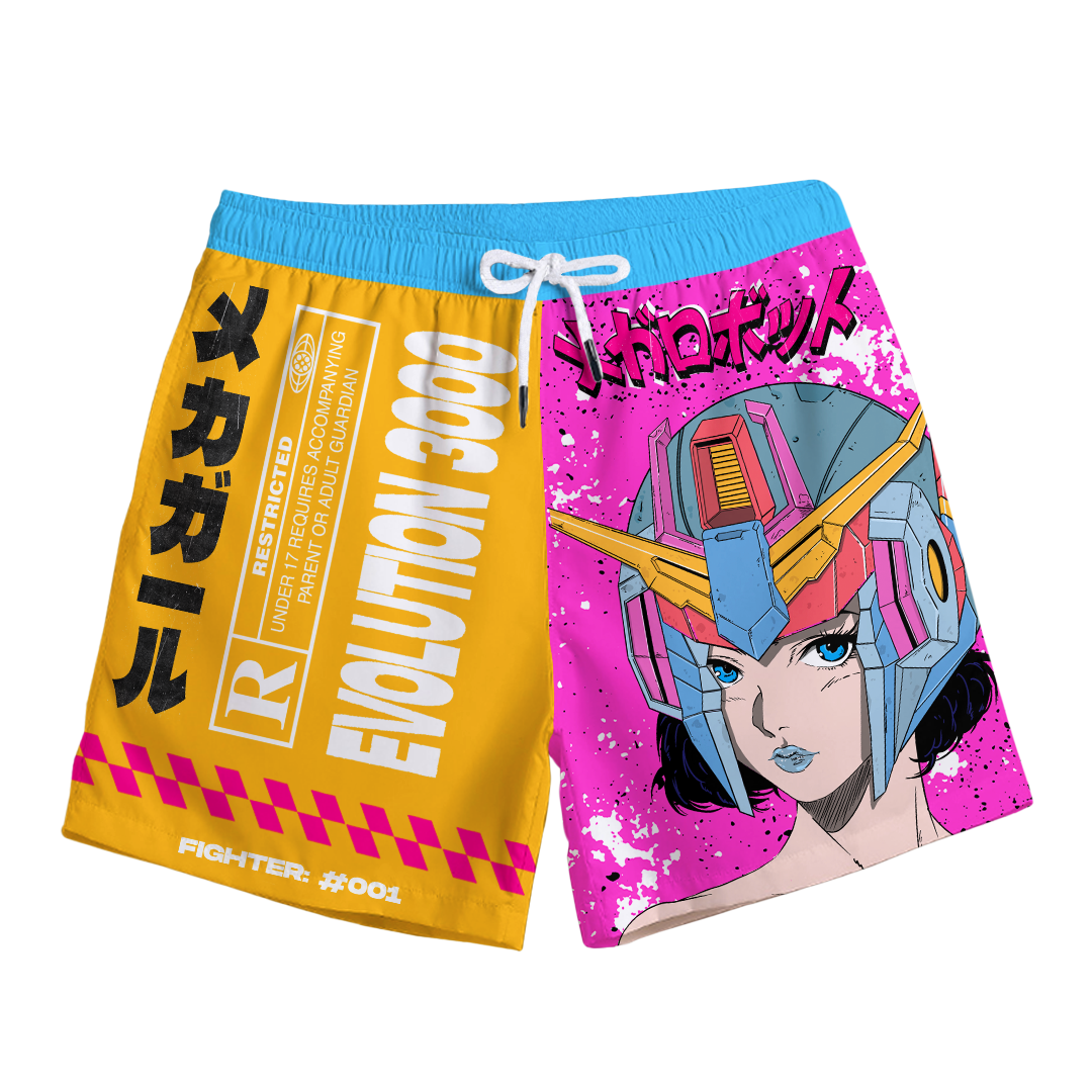 Mecha Supremacy Swim Trunks