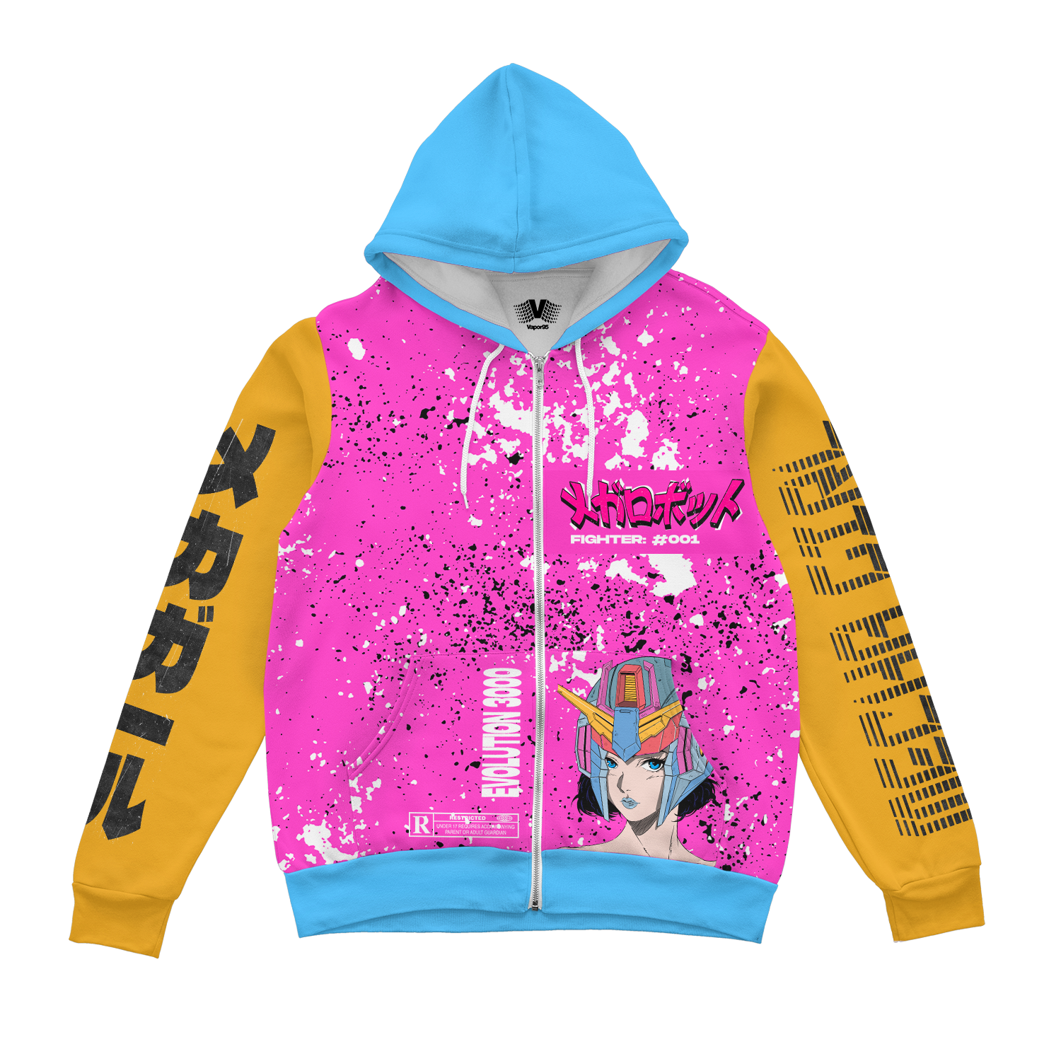 Mecha Supremacy Zip Up Hoodie