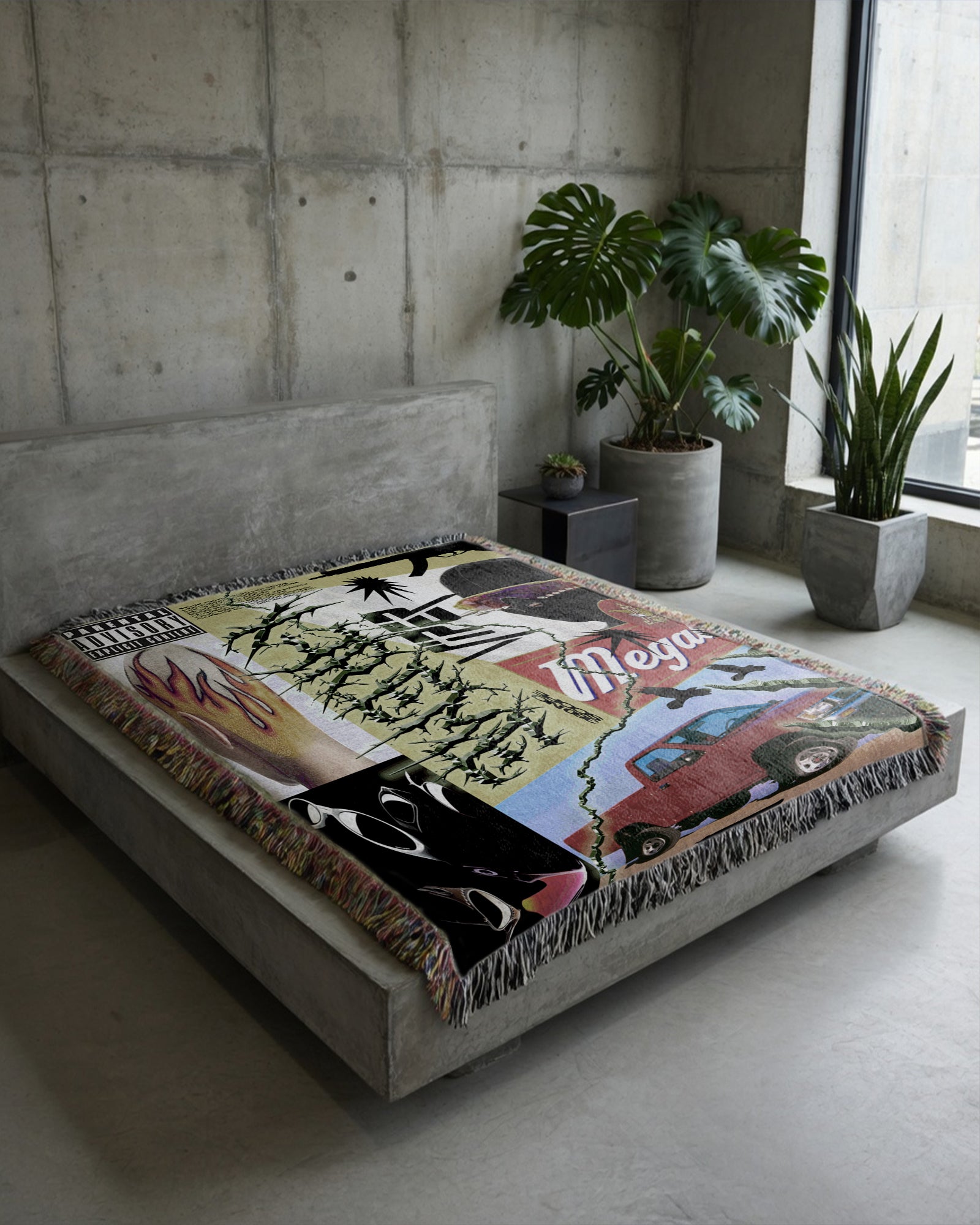 Mega Chad Woven Blanket