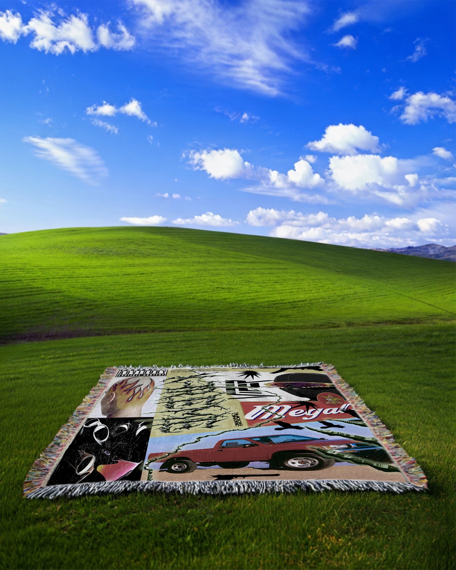 Mega Chad Woven Blanket