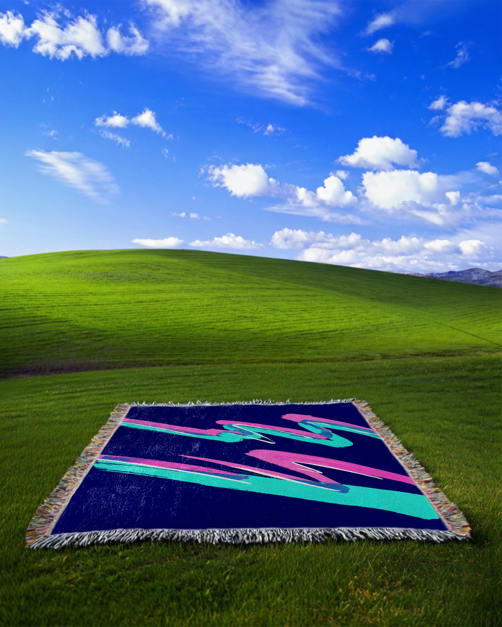 Midnight Ink Woven Blanket