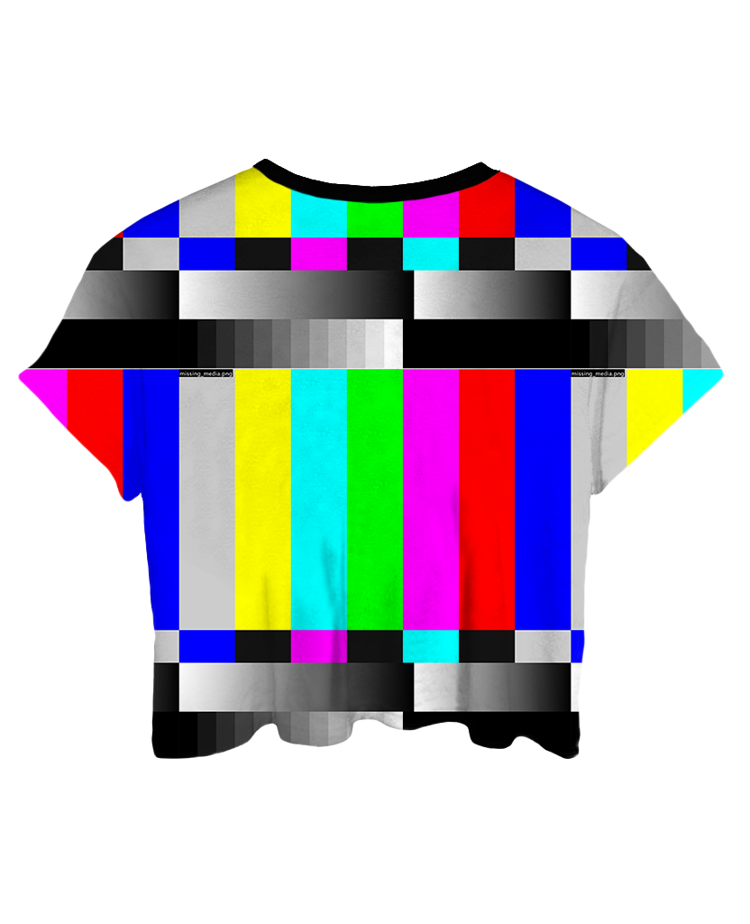 Missing Media Crop Top