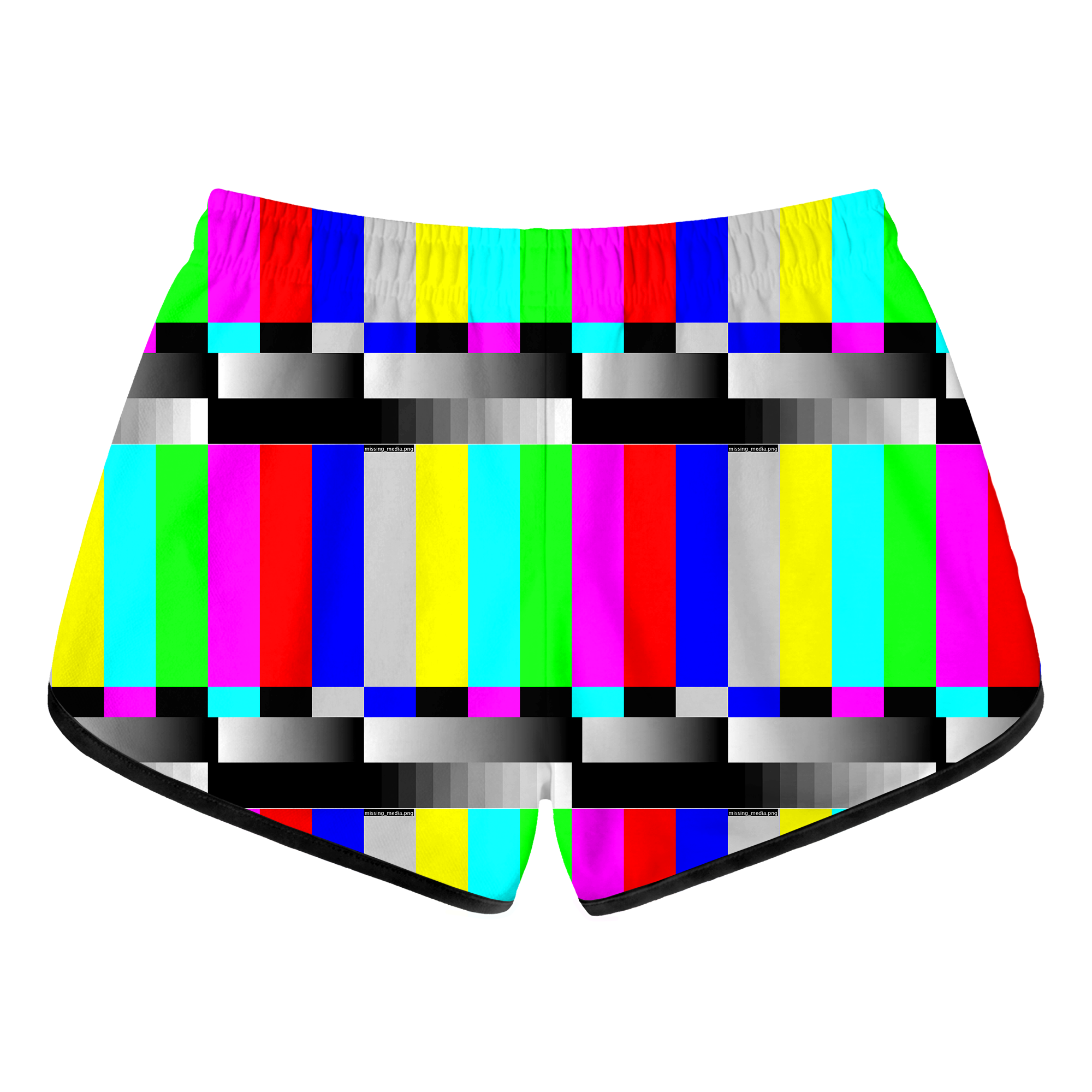 Missing Media Retro Shorts