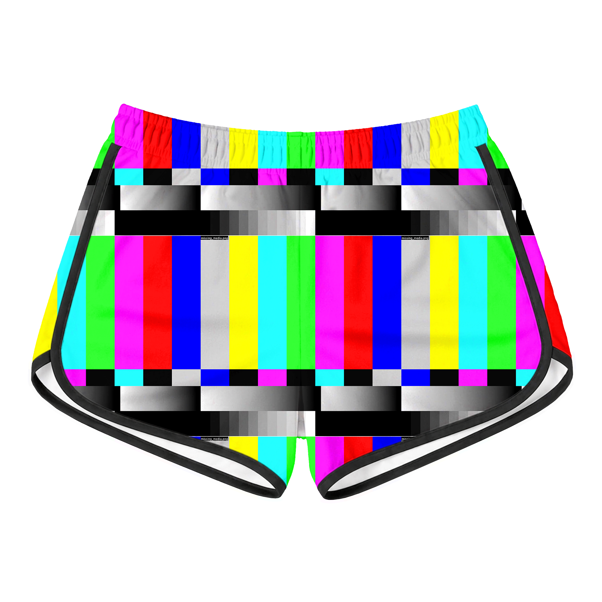 Missing Media Retro Shorts