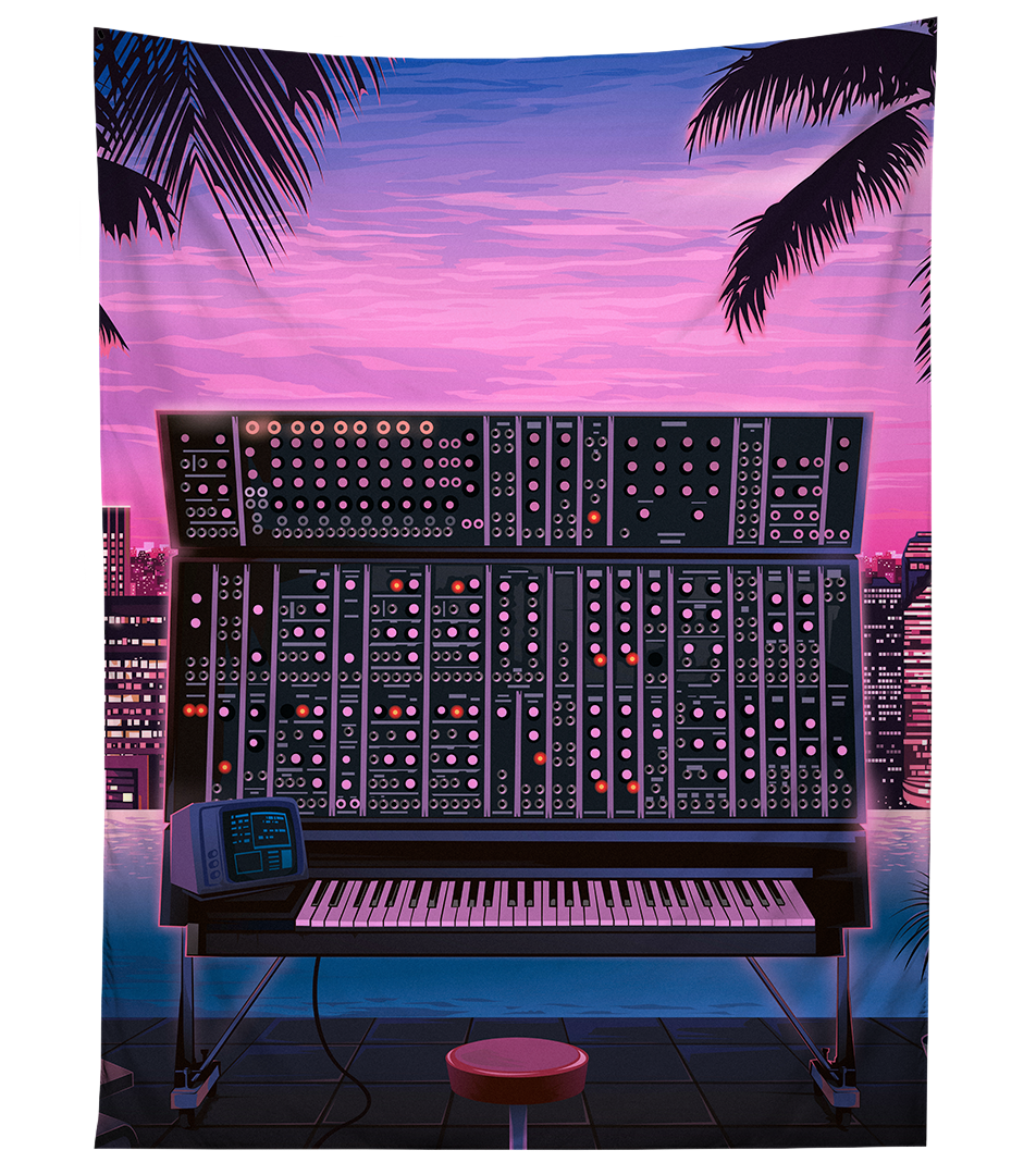 Modular Tropicana Tapestry