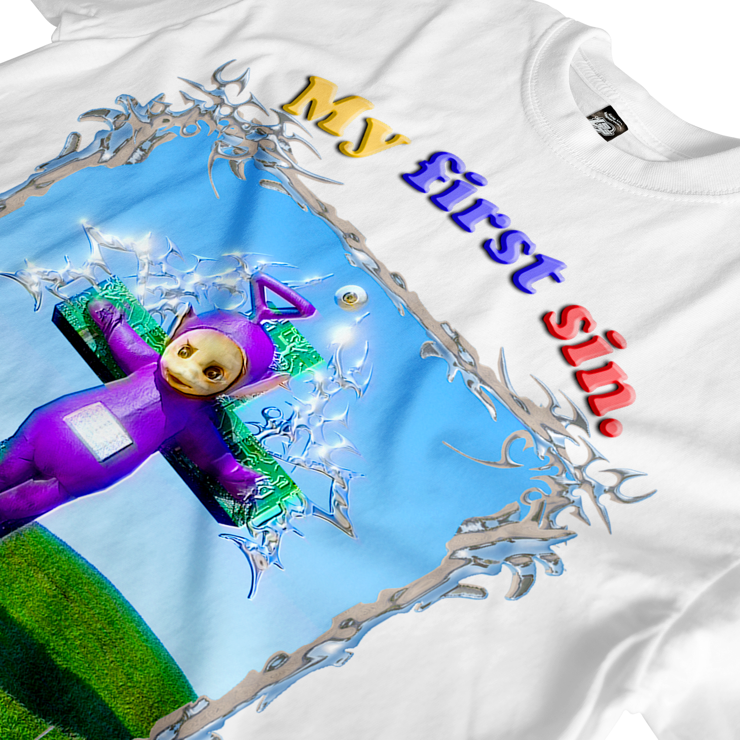 My First Sin Tee - My First Sin s w TEE MOCKUP 2024 WEB.png