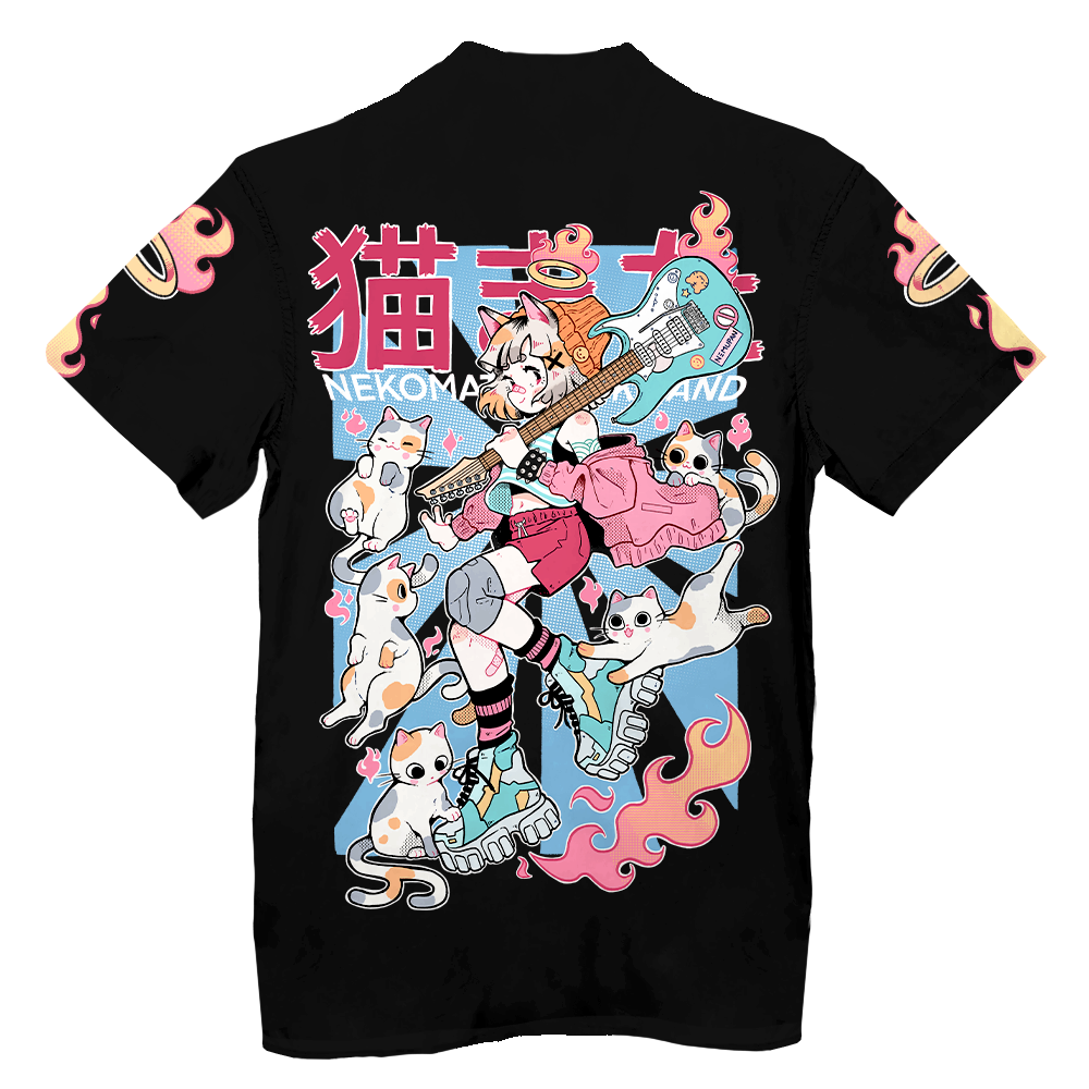 Nekomata Hawaiian Shirt