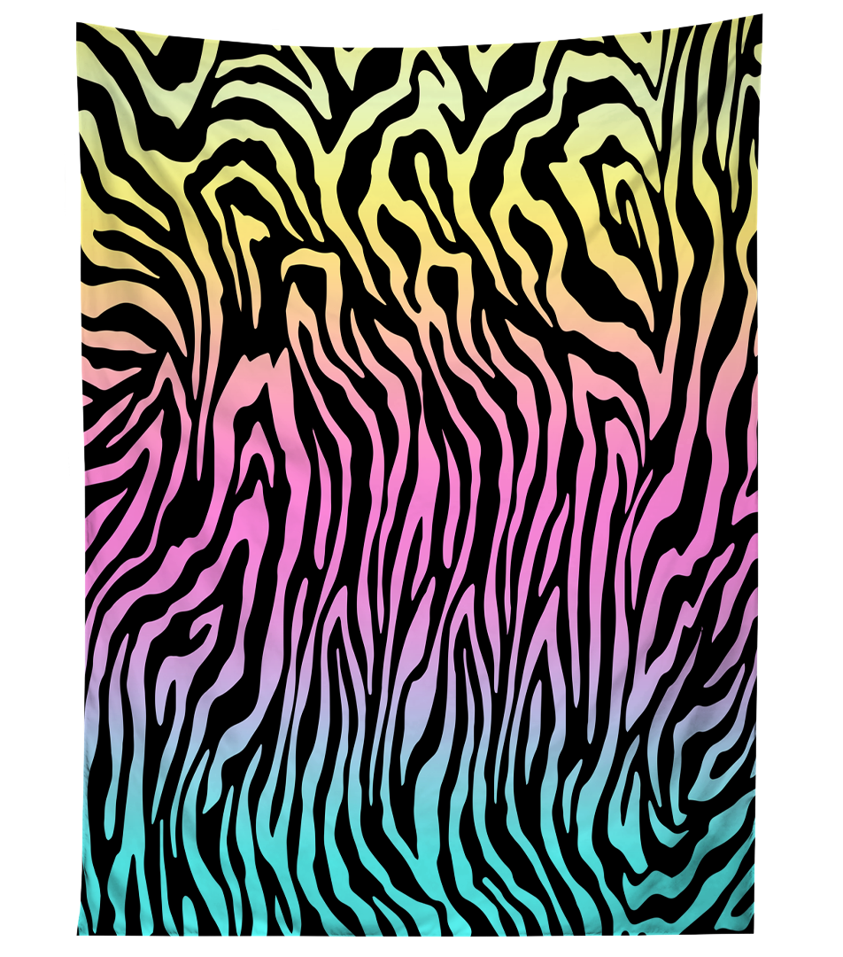 Neon Predator Tapestry