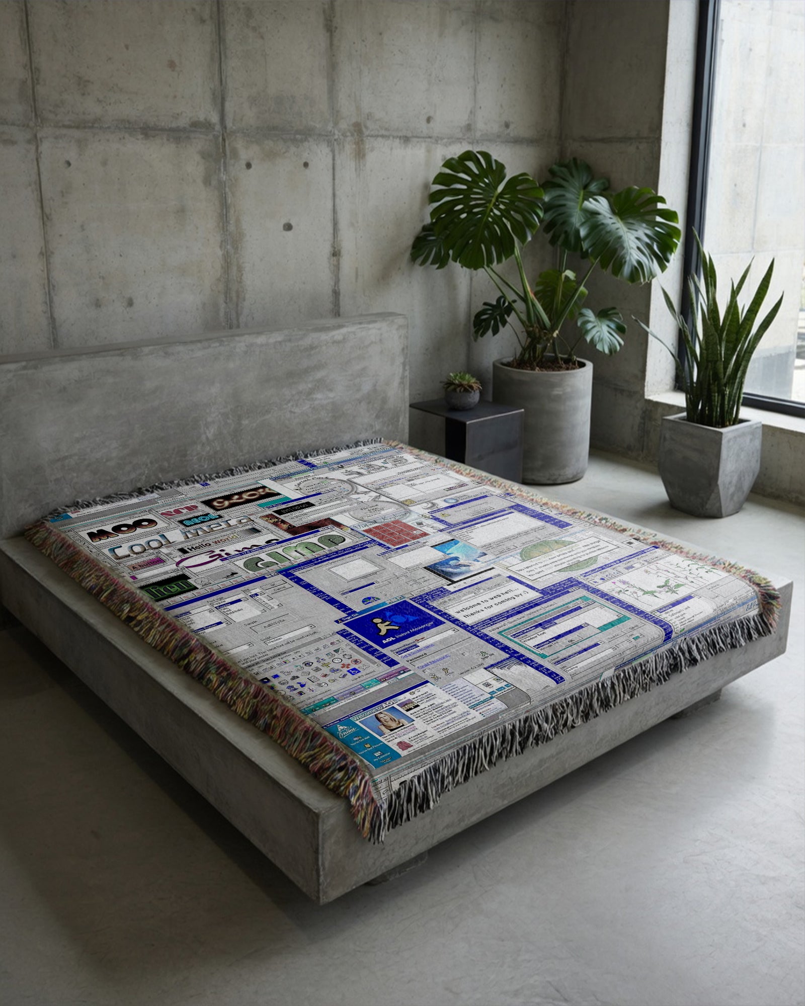 New User Woven Blanket