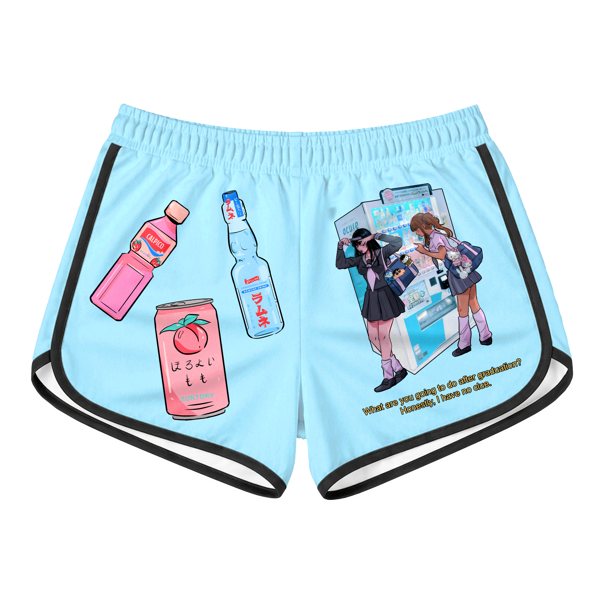 No Clue Retro Shorts