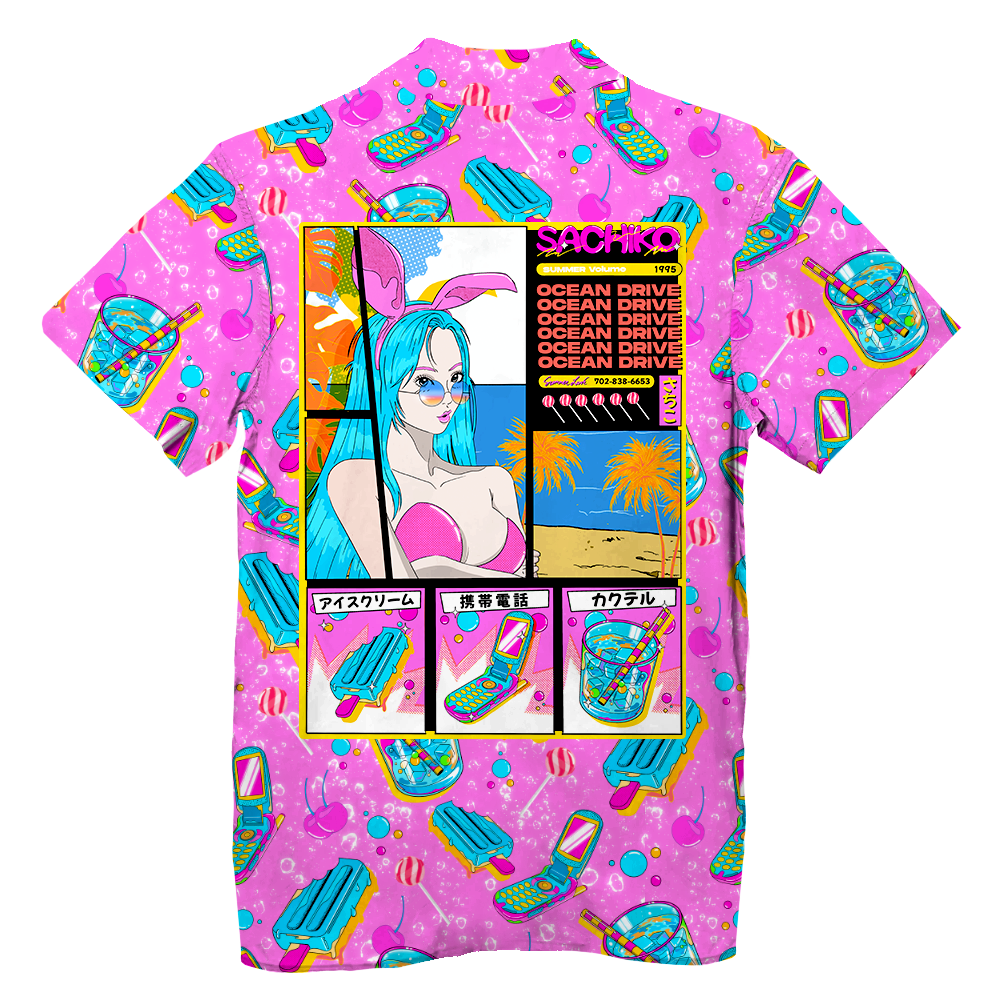 Ocean Drive Hawaiian Shirt