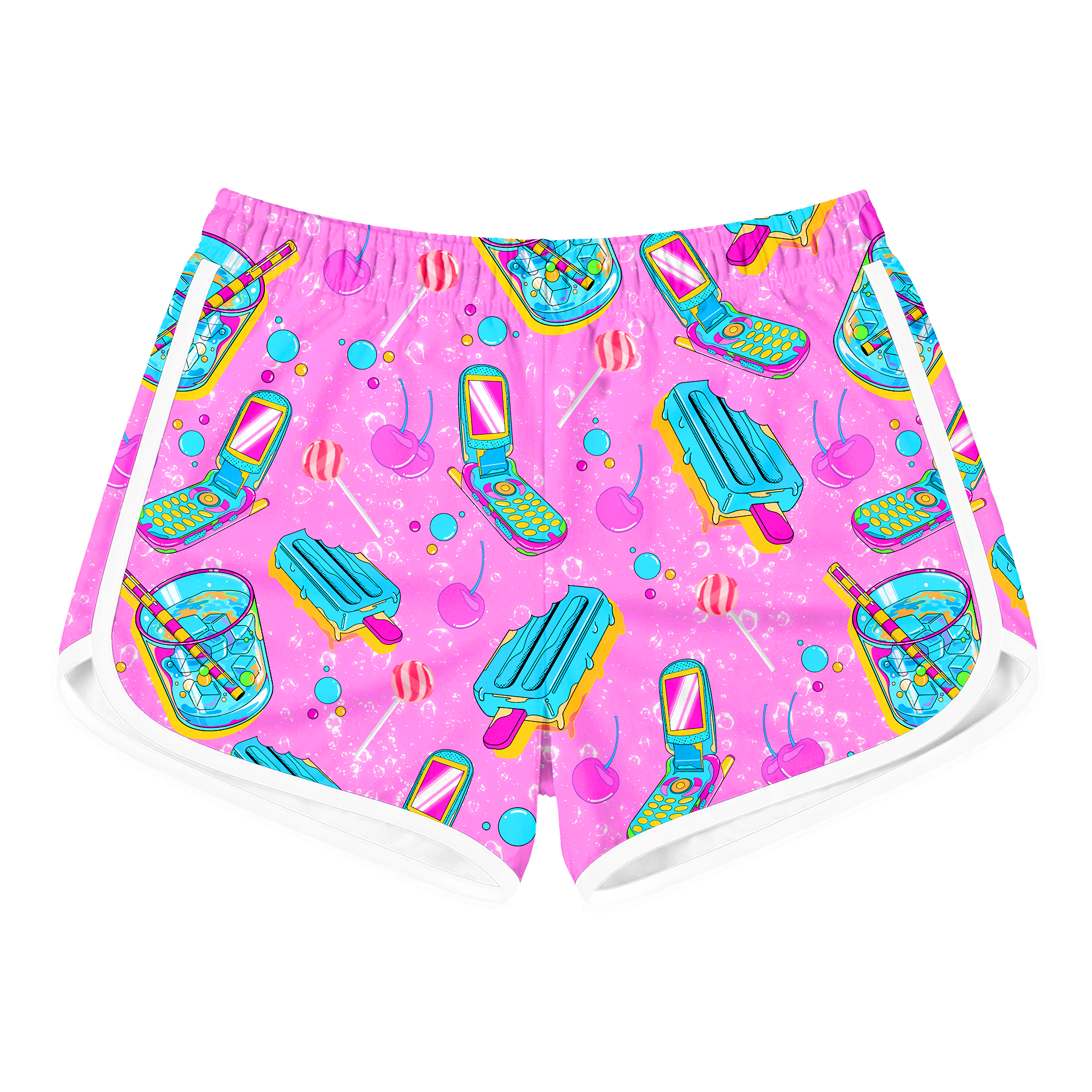 Ocean Drive Retro Shorts
