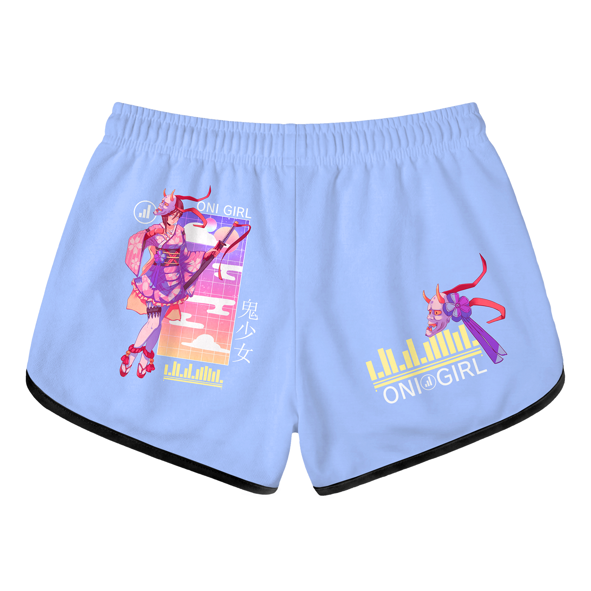 Oni Girl Retro Shorts